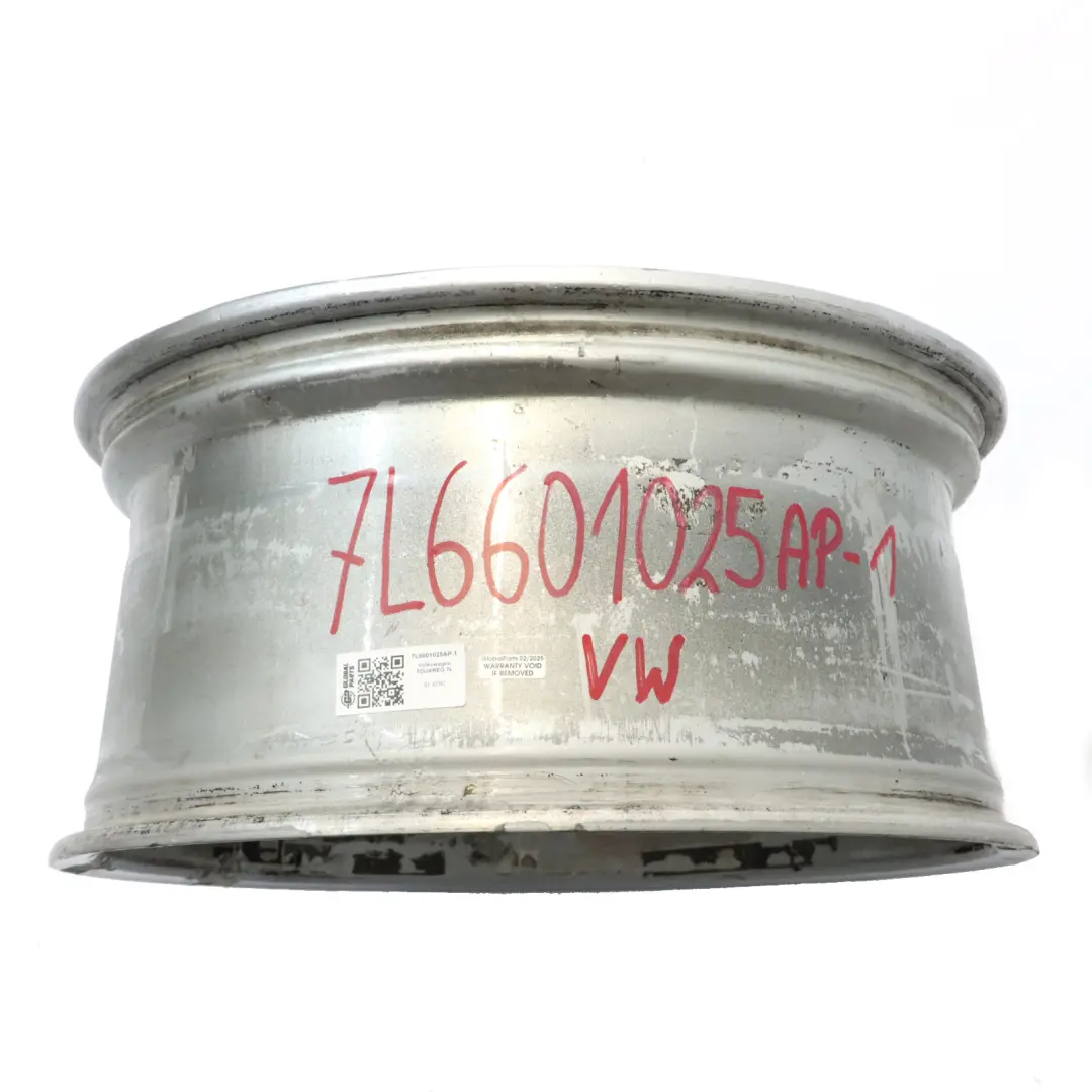 Volkswagen Touareg 7L Argento Cerchio Lega 20" 9J ET:60 Star Spoke - SKU 7L6601025AP-1 - Numero di parte 7L6601025AP