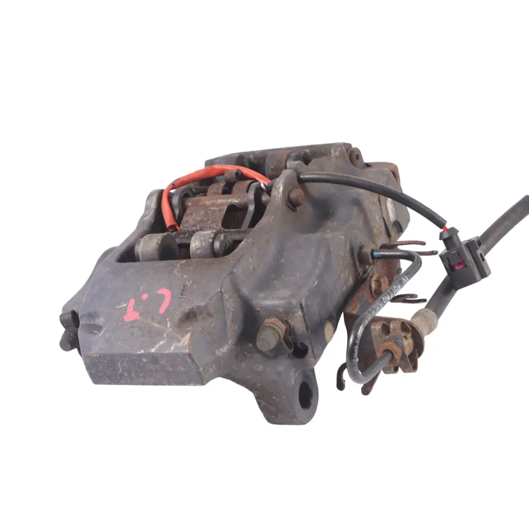 Support de boîtier d'étrier frein arrière gauche 330x28mm pour Audi Q7 4L à propos du numéro de pièce 7L6615423L Audi Q7 4L Support de boîtier d'étrier frein arrière gauche 330x28mm - SKU 7L6615423L - Numéro de pièce 7L6615423L