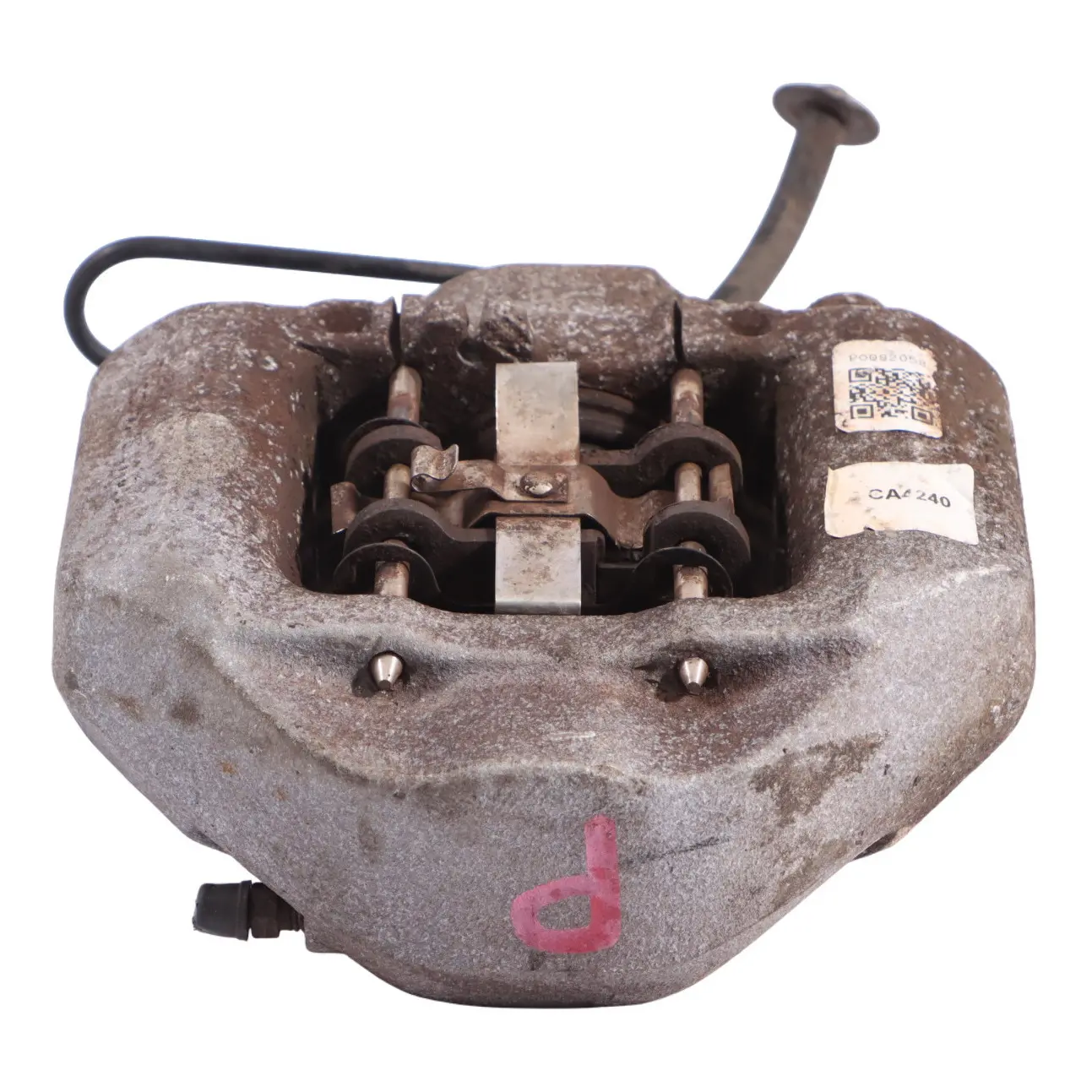 VW Volkswagen Touareg 7L Alloggiamento pinza freno posteriore destro 7L6615424J