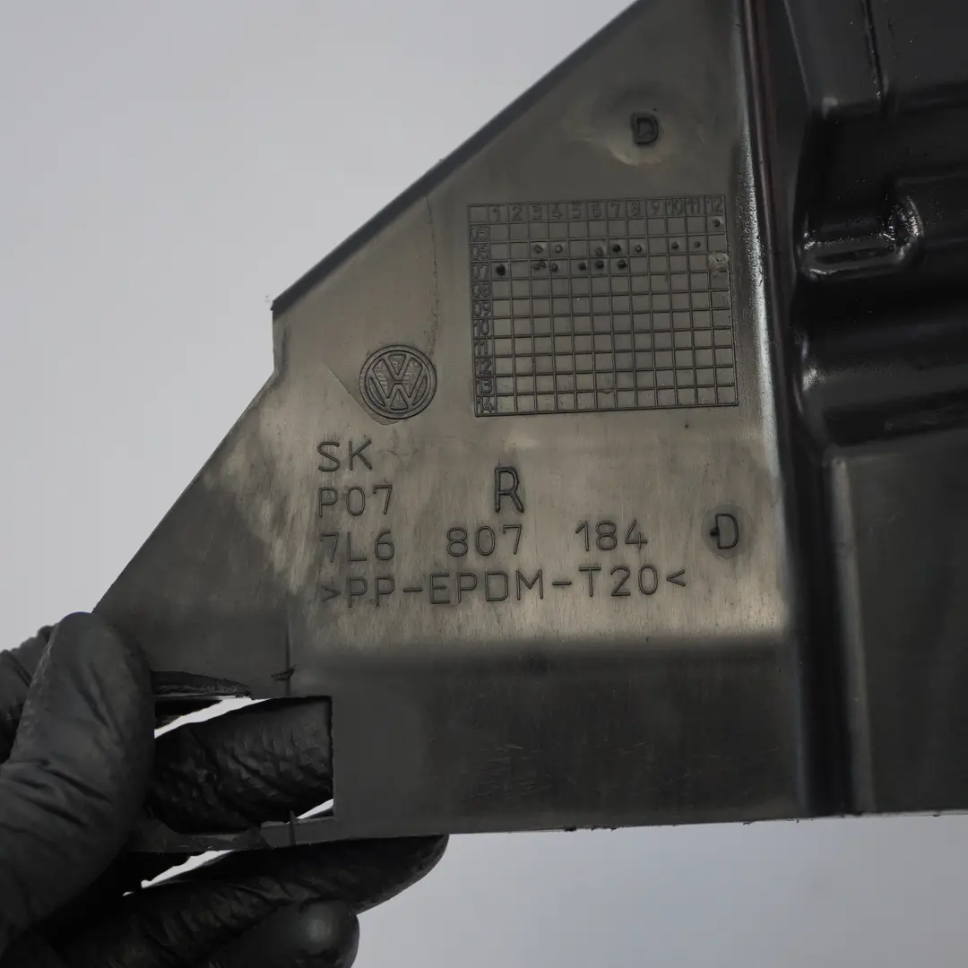 Volkswagen Touareg 7L Soporte Parachoques Delantero Derecho Soporte - SKU 7L6807050 - Número de pieza 7L6807050