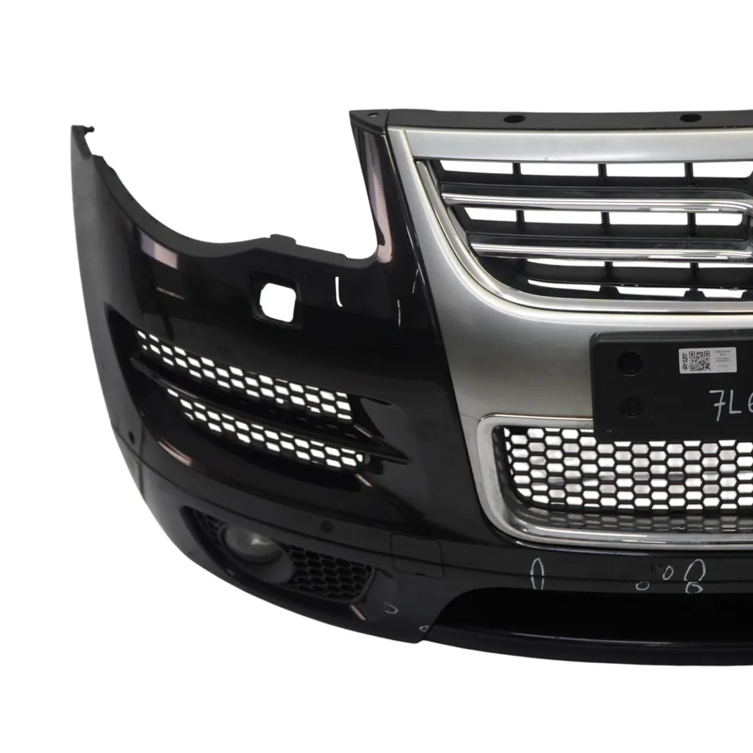 7L Front Bumper Trim Panel PDC Black Magic Pearl - C9Z to VW Volkswagen Touareg with Part number 7L6807217AS VW Volkswagen Touareg 7L Front Bumper Trim Panel PDC Black Magic Pearl - C9Z - SKU 7L6807217AS-BLM - Part number 7L6807217AS