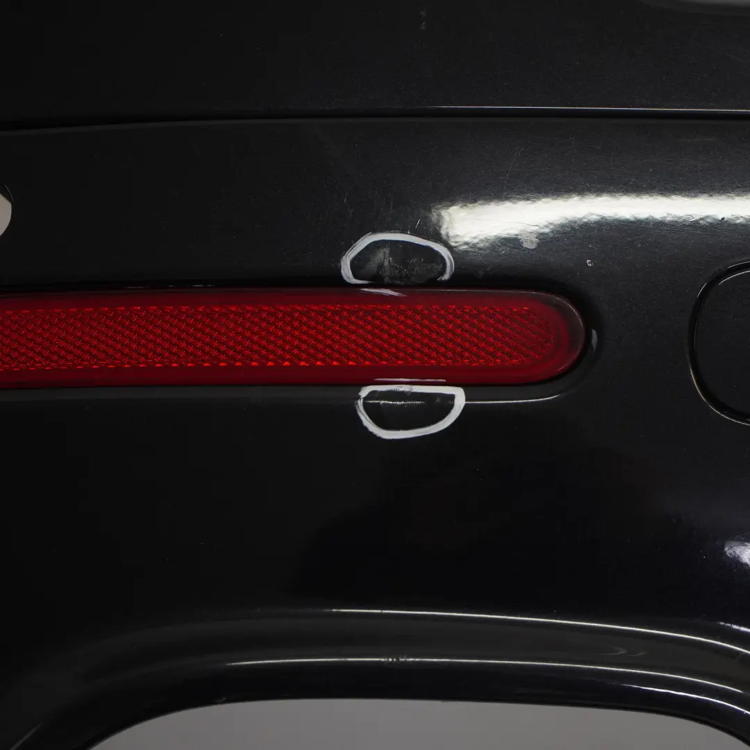 7L Tylny Zderzak PDC Black Magic Pearl - C9Z do Volkswagen VW Touareg o numerze 7L6807417D Volkswagen VW Touareg 7L Tylny Zderzak PDC Black Magic Pearl - C9Z - SKU 7L6807417D-BLM - Numer Części 7L6807417D