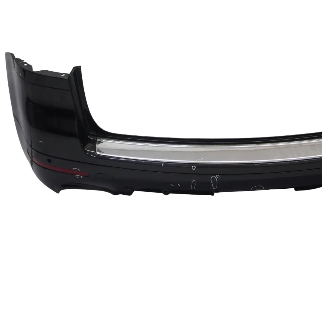 Volkswagen VW Touareg 7L Tylny Zderzak PDC Black Magic Pearl - C9Z - SKU 7L6807417D-BLM - Numer Części 7L6807417D