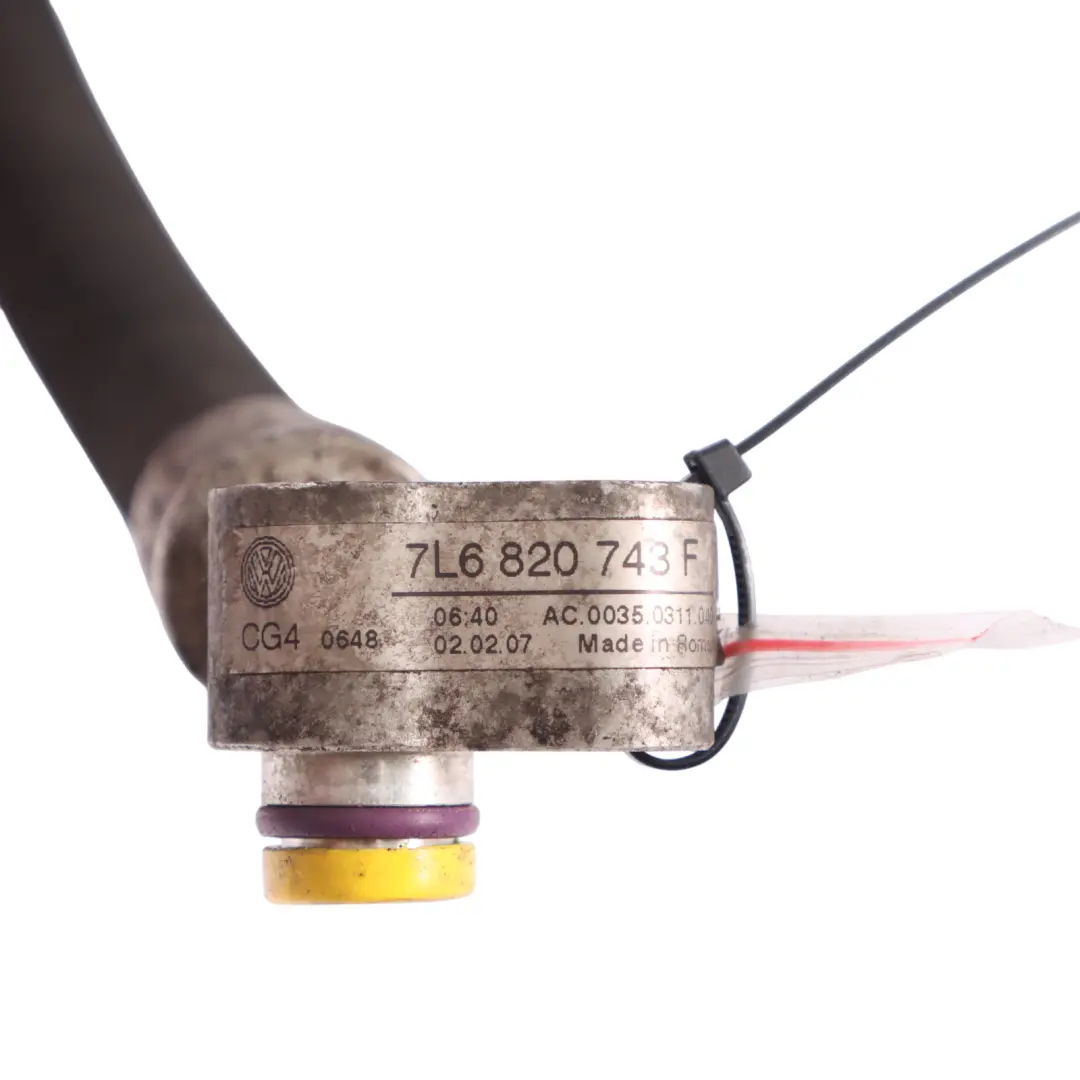 Klimaanlage Con Rohr Schlauch Kühl Mittel für Audi Q7 4L mit Teilenummer 7L6820743F Audi Q7 4L Klimaanlage Con Rohr Schlauch Kühl Mittel - SKU 7L6820743F - Teilenummer 7L6820743F