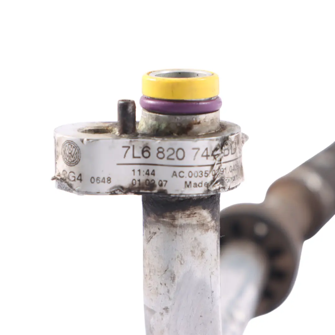 Tuyau de climatisation Conduite climatisation pour Audi Q7 4L 3.0 TDI à propos du numéro de pièce 7L6820744BD Audi Q7 4L 3.0 TDI Tuyau de climatisation Conduite climatisation - SKU 7L6820744BD - Numéro de pièce 7L6820744BD