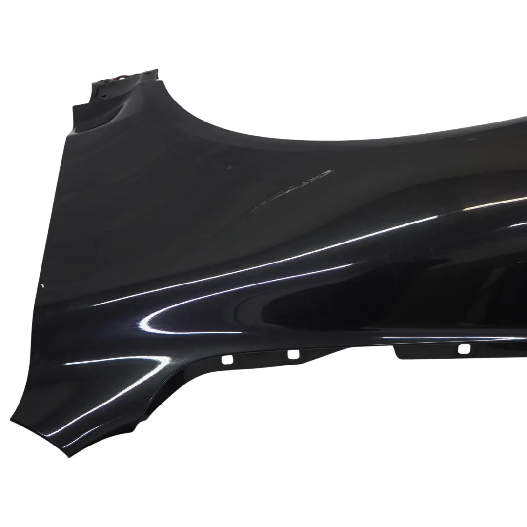 Volkswagen VW Touareg Błotnik Lewy Przedni Black Magic Pearl Czarny - C9Z - SKU 7L6821101P-BLM - Numer Części 7L6821101P