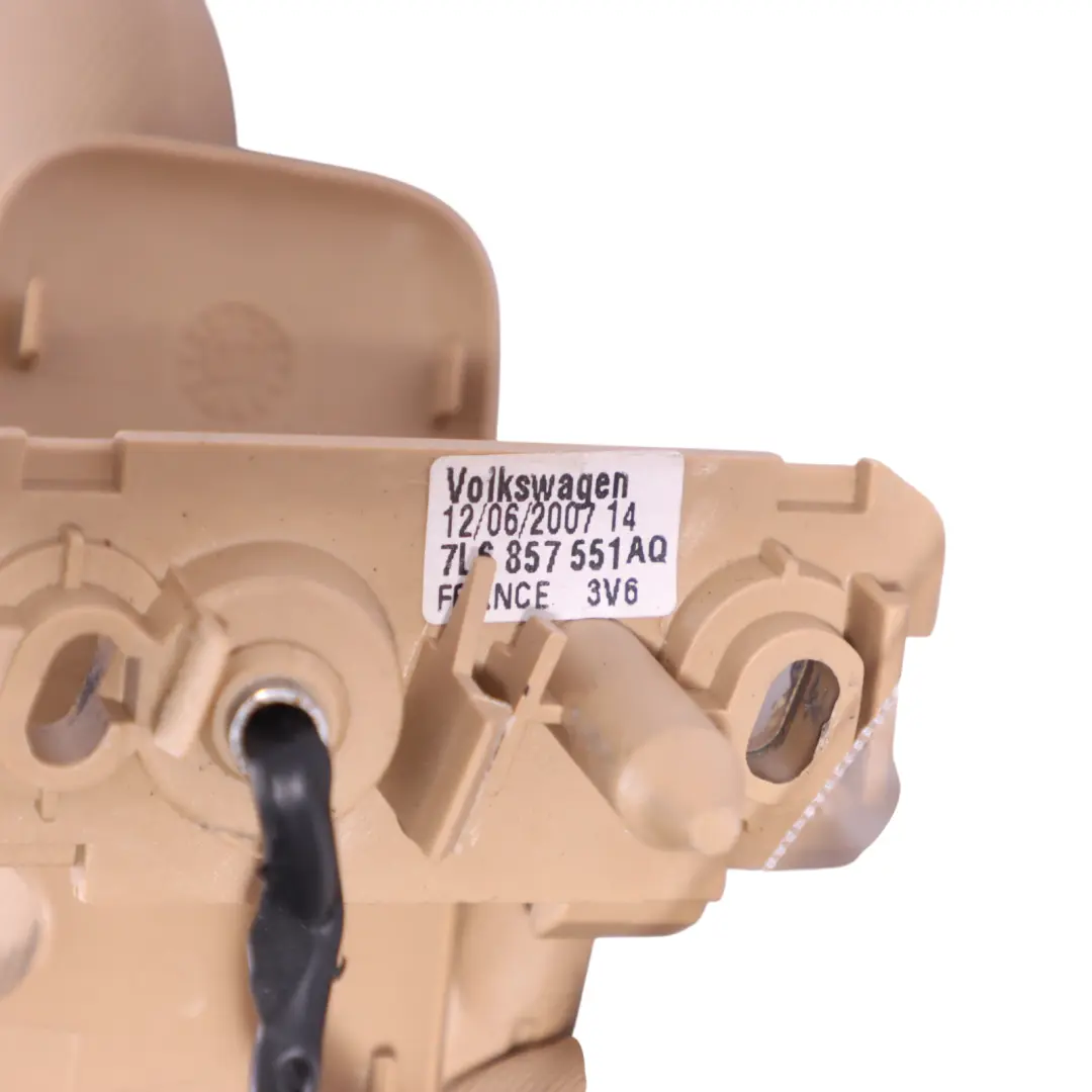Volkswagen Touareg 7L Osłona Przeciwsłoneczna Lewa - SKU 7L6857551AQ - Numer Części 7L6857551AQ