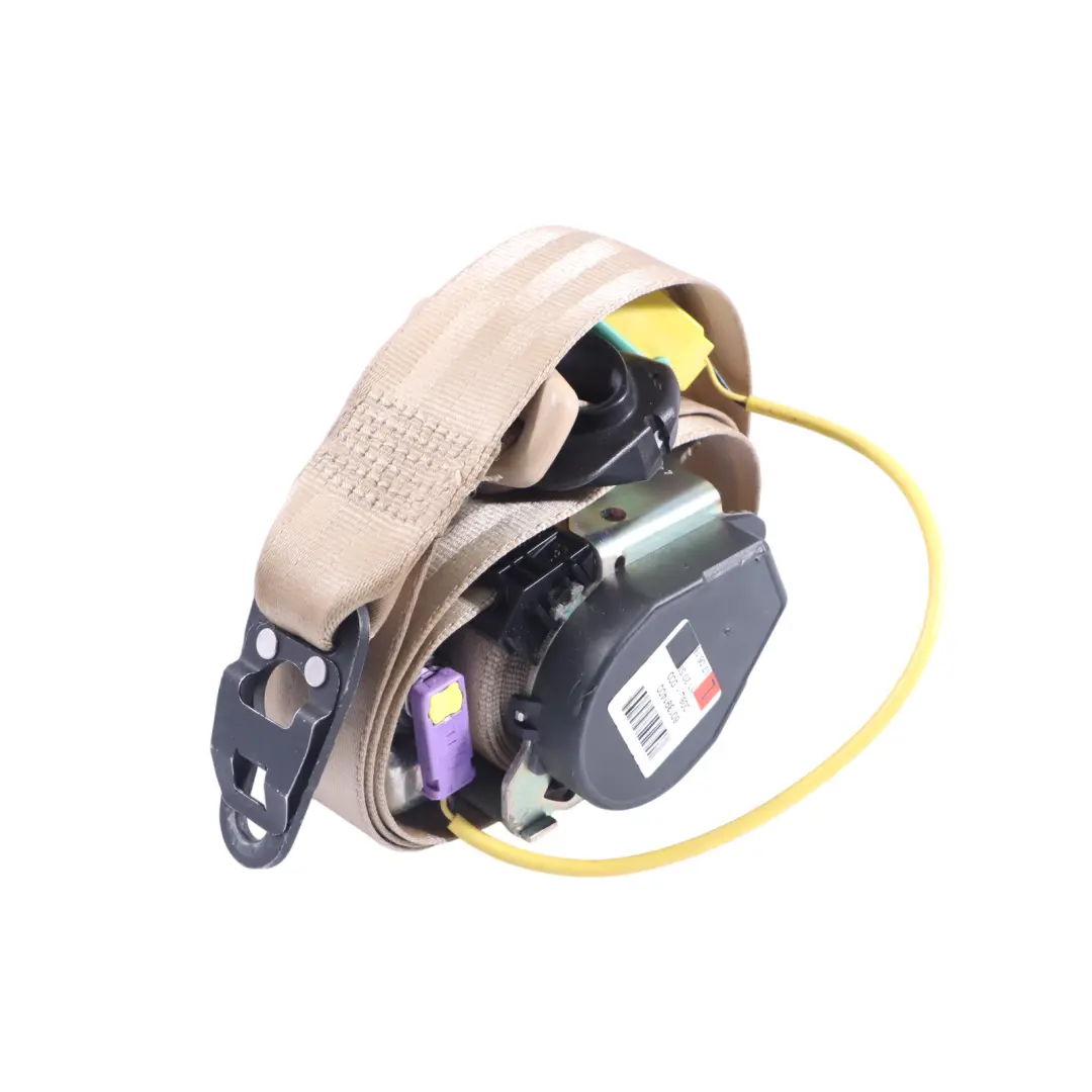 Volkswagen Touareg 7L Boucle Ceinture Sécurité Avant Gauche Beige - SKU 7L6857705A-1 - Numéro de pièce 7L6857705A