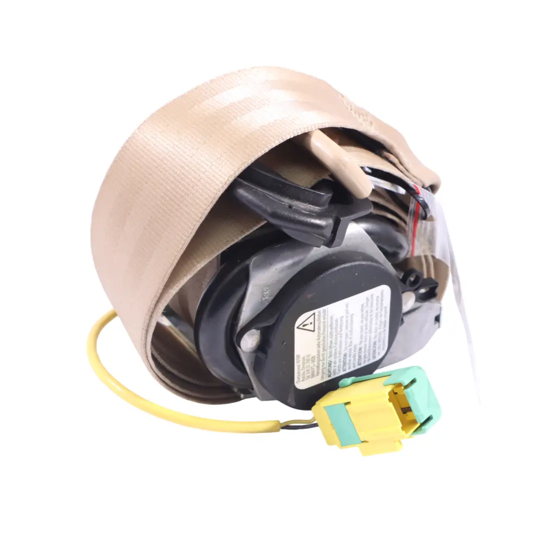 Volkswagen Touareg 7L Hebilla Cinturón Delantero Izquierda Beige - SKU 7L6857705A-1 - Número de pieza 7L6857705A