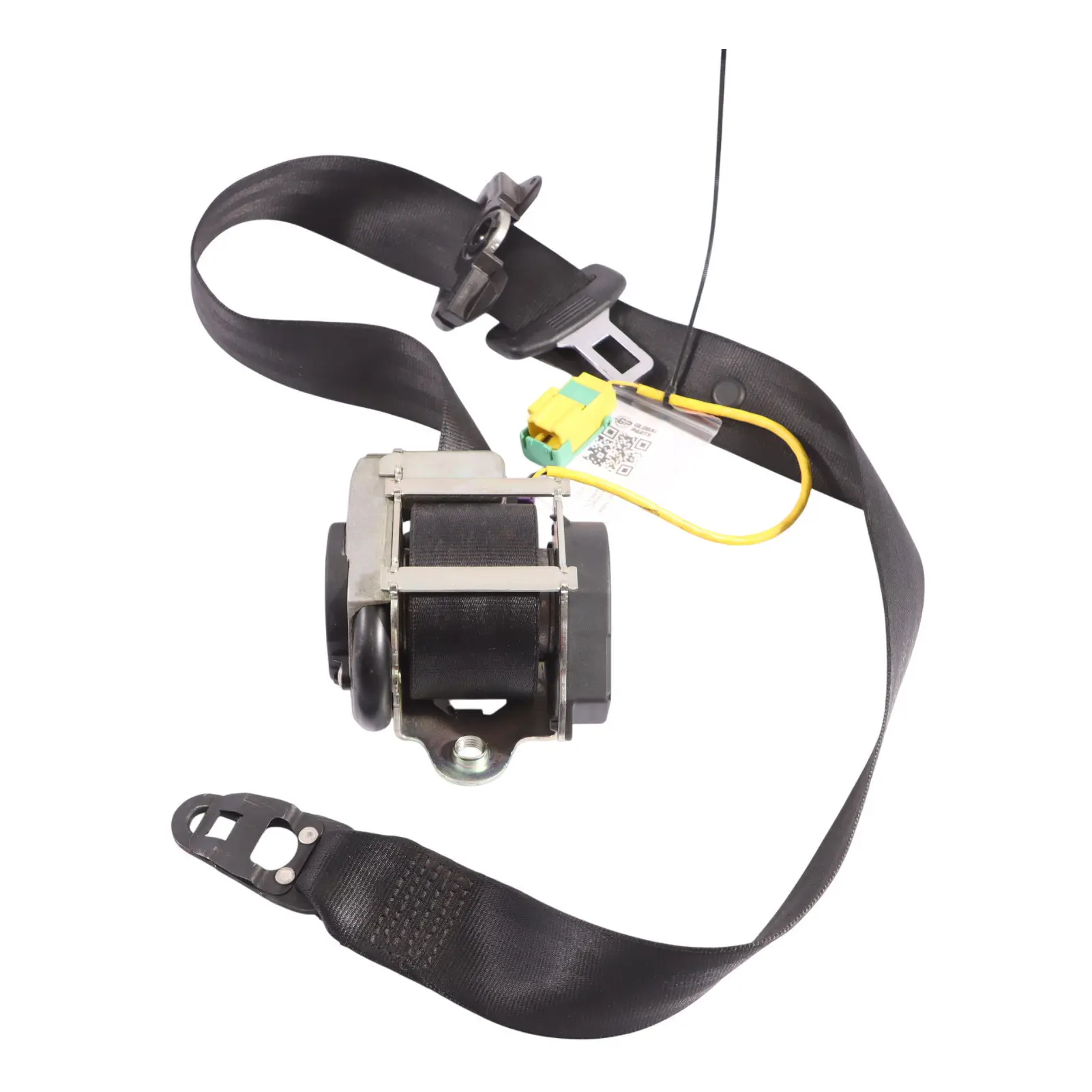 Volkswagen Touareg 7L Hebilla cinturón seguridad delantero izquierdo 7L6857705A