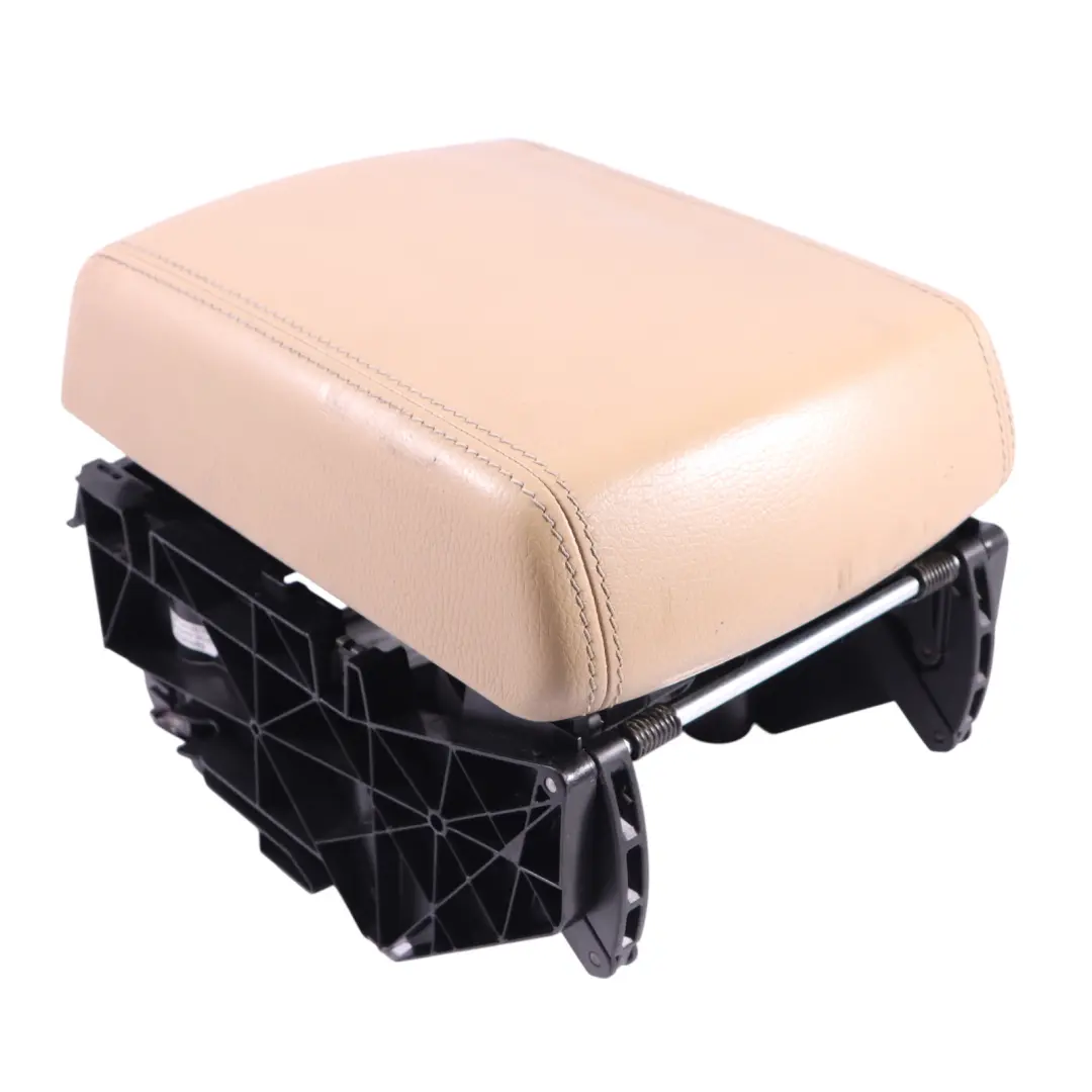 Volkswagen Touareg 7L Bracciolo Console Centrale In Pelle Beige - SKU 7L6863276G - Numero di parte 7L6863276G