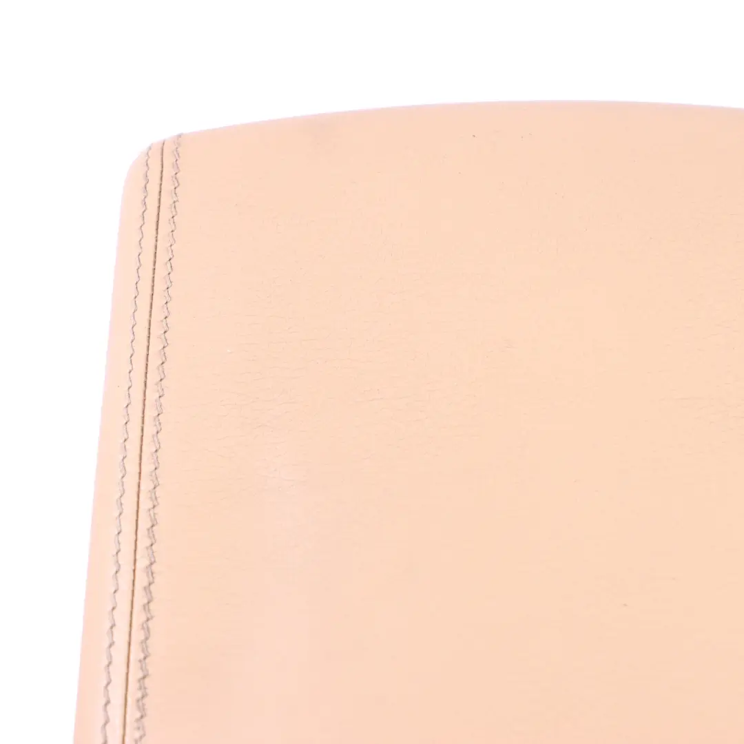 Volkswagen Touareg 7L Centre Console Armrest Storage Leather Beige - SKU 7L6863276G - Part number 7L6863276G