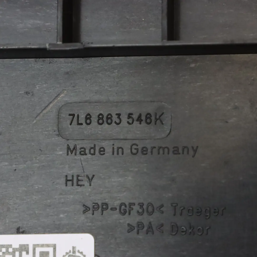 VW Volkswagen Touareg 7L Kofferraum Bodenmatte Panel Liner Teppich - SKU 7L6863546K-1 - Teilenummer 7L6863546K