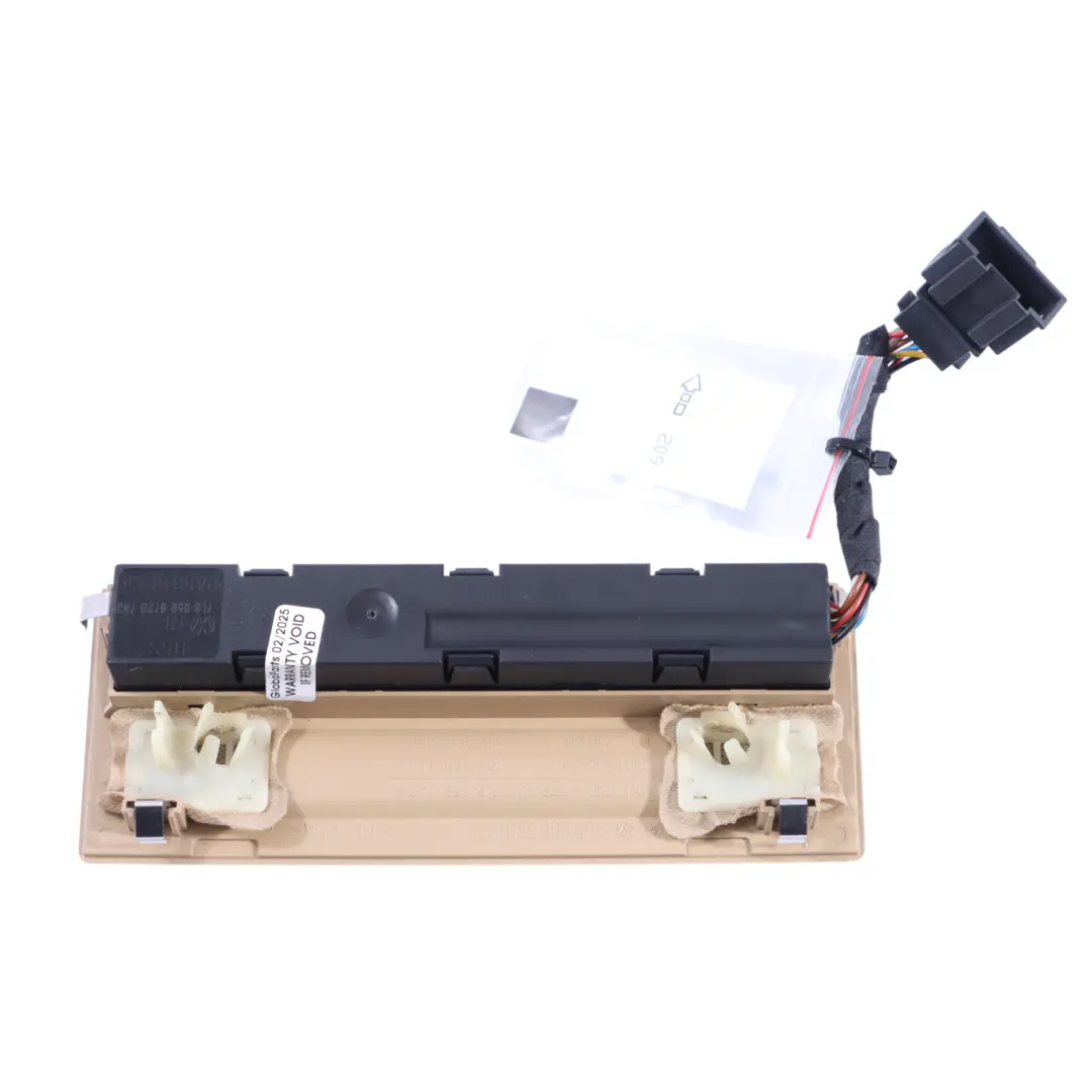 Volkswagen Touareg 7L Roof Light Switch Unit Panel Button Centre - SKU 7L6868349K - Part number 7L6868349K