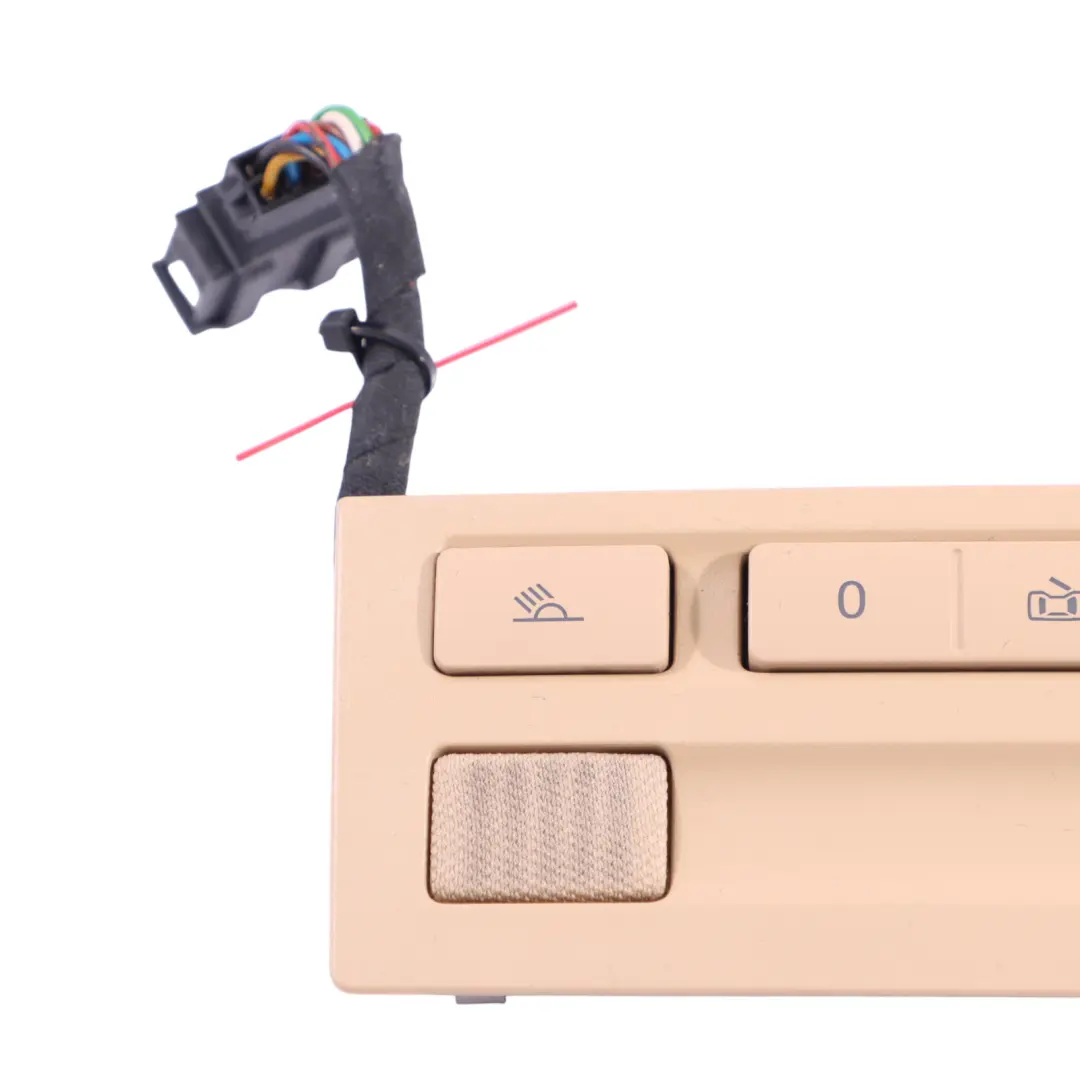 7L Roof Light Switch Unit Panel Button Centre to Volkswagen Touareg with Part number 7L6868349K Volkswagen Touareg 7L Roof Light Switch Unit Panel Button Centre - SKU 7L6868349K - Part number 7L6868349K