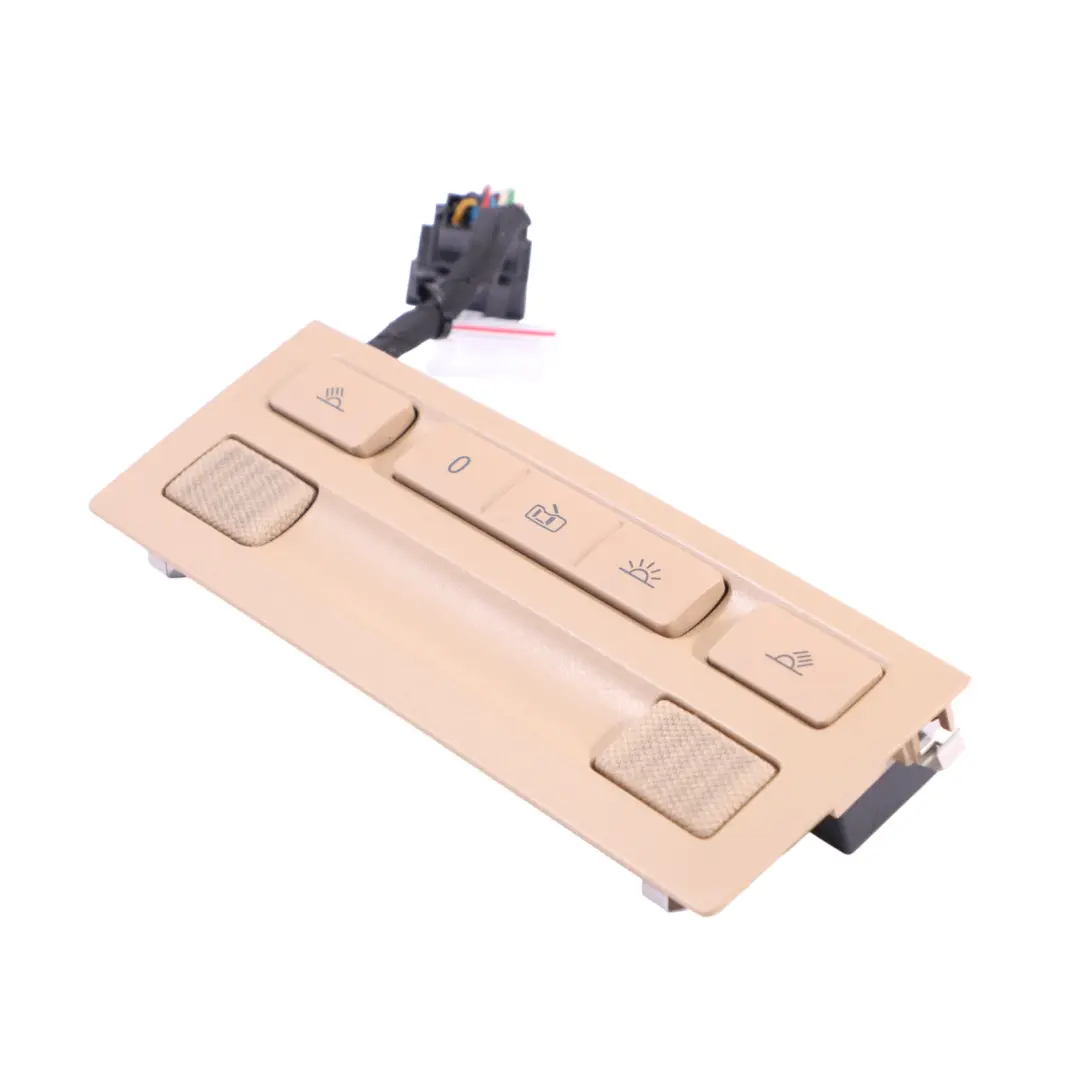 Volkswagen Touareg 7L Roof Light Switch Unit Panel Button Centre - SKU 7L6868349K - Part number 7L6868349K
