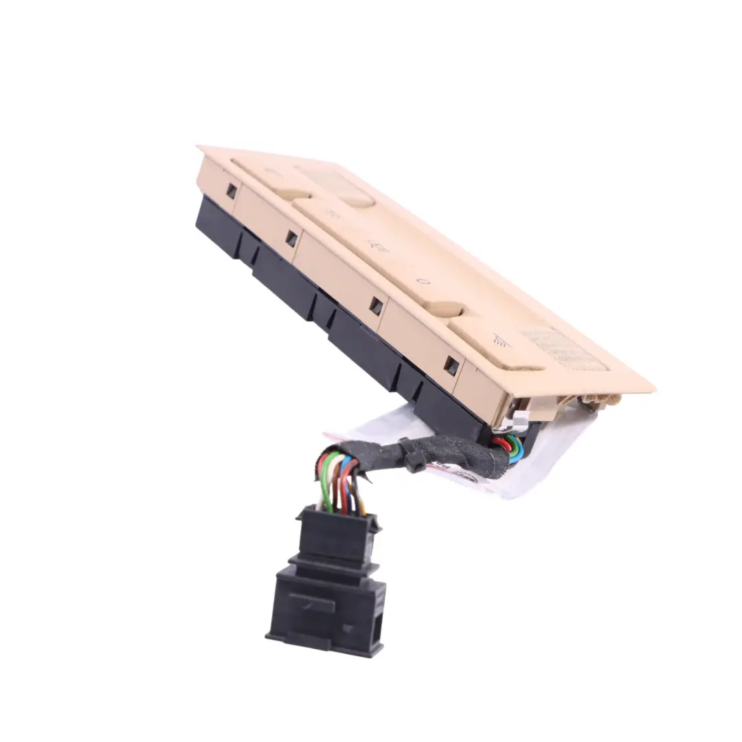 Volkswagen Touareg 7L Roof Light Switch Unit Panel Button Centre - SKU 7L6868349K - Part number 7L6868349K