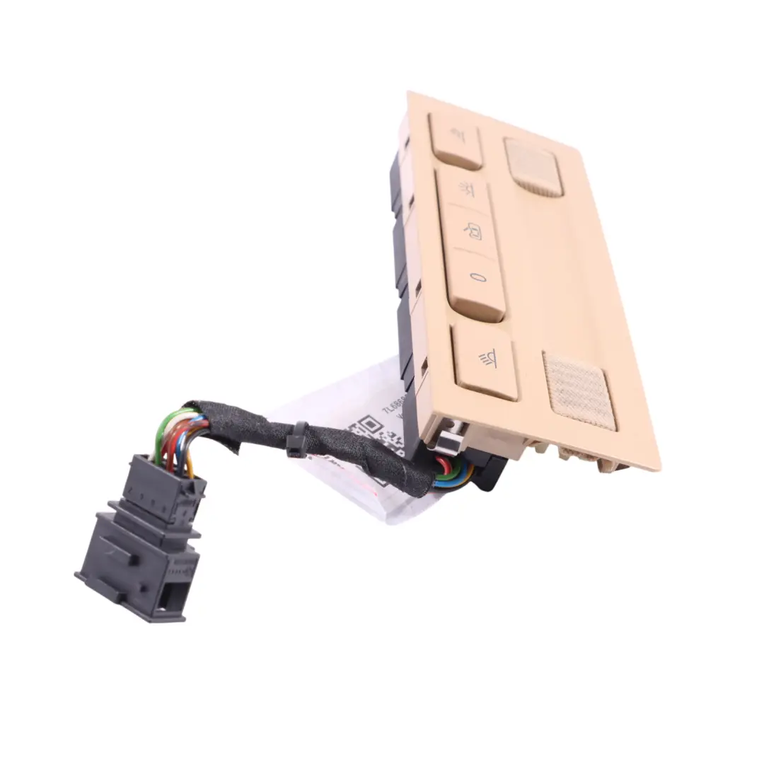 Volkswagen Touareg 7L Roof Light Switch Unit Panel Button Centre - SKU 7L6868349K - Part number 7L6868349K