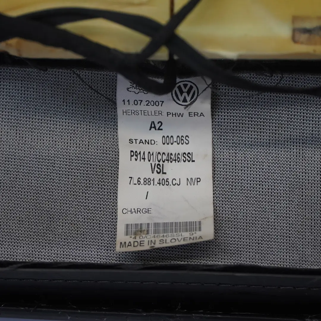 7L Vorne Unten Sitz Kissen Links Beheizt Lether Schwarz für Volkswagen Touareg mit Teilenummer 7L6881405DD Volkswagen Touareg 7L Vorne Unten Sitz Kissen Links Beheizt Lether Schwarz - SKU 7L6881405DD - Teilenummer 7L6881405DD
