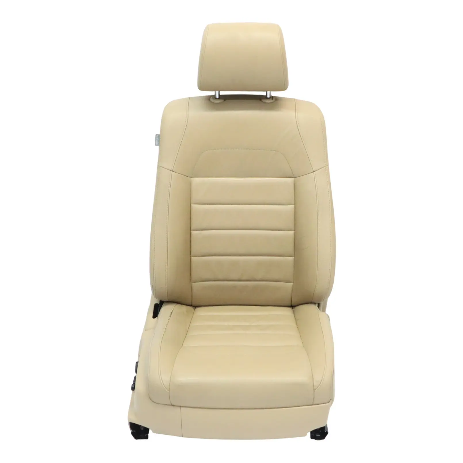 Volkswagen Touareg 7L Sedile Anteriore Destro Interno Riscaldato Pelle Beige