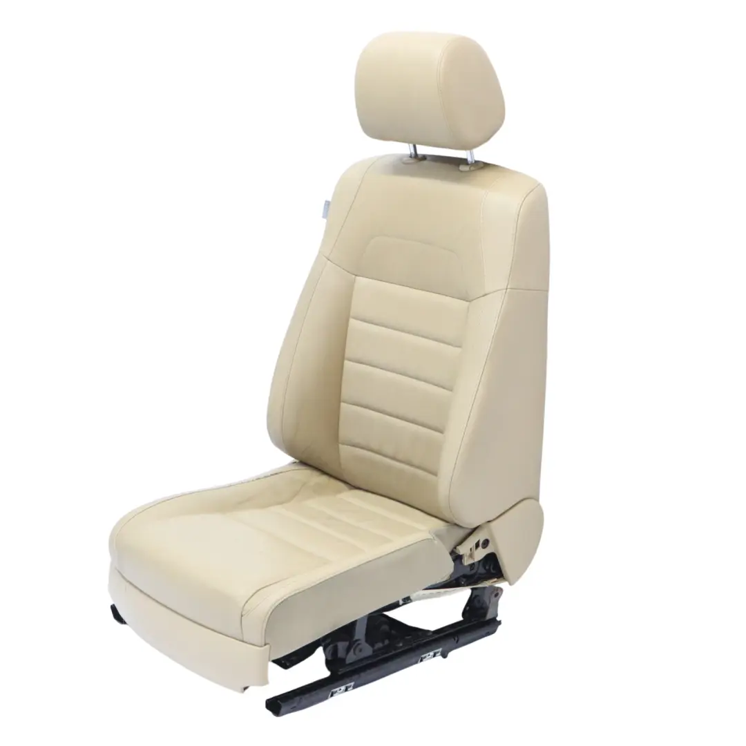 7L Sedile Anteriore Destro Interno Riscaldato Pelle Beige per Volkswagen Touareg con numero di parte 7L6881806FG Volkswagen Touareg 7L Sedile Anteriore Destro Interno Riscaldato Pelle Beige - SKU 7L6881806FG-2 - Numero di parte 7L6881806FG