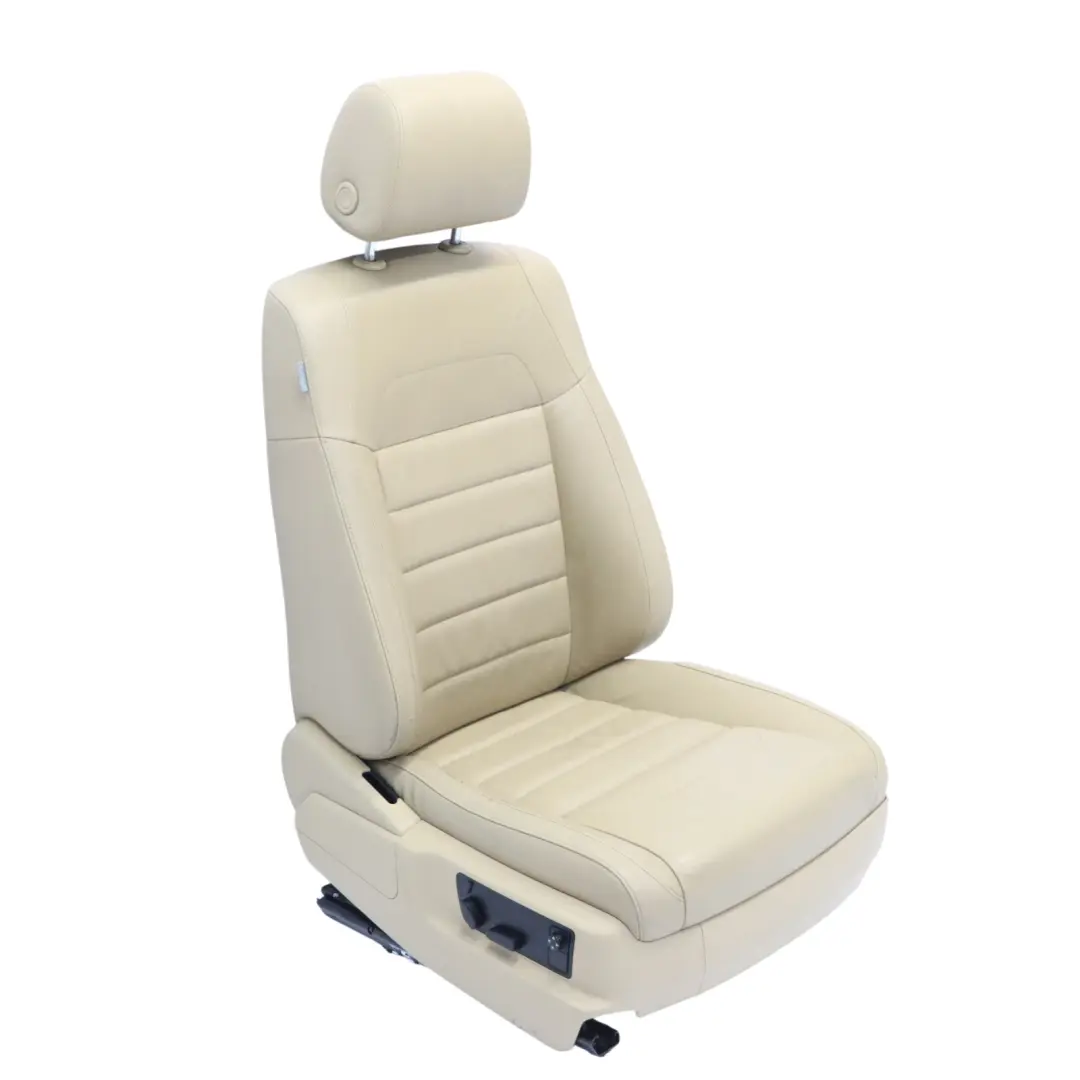 Volkswagen Touareg 7L Asiento Delantero Derecho Calefaccionado Cuero Beige - SKU 7L6881806FG-2 - Número de pieza 7L6881806FG