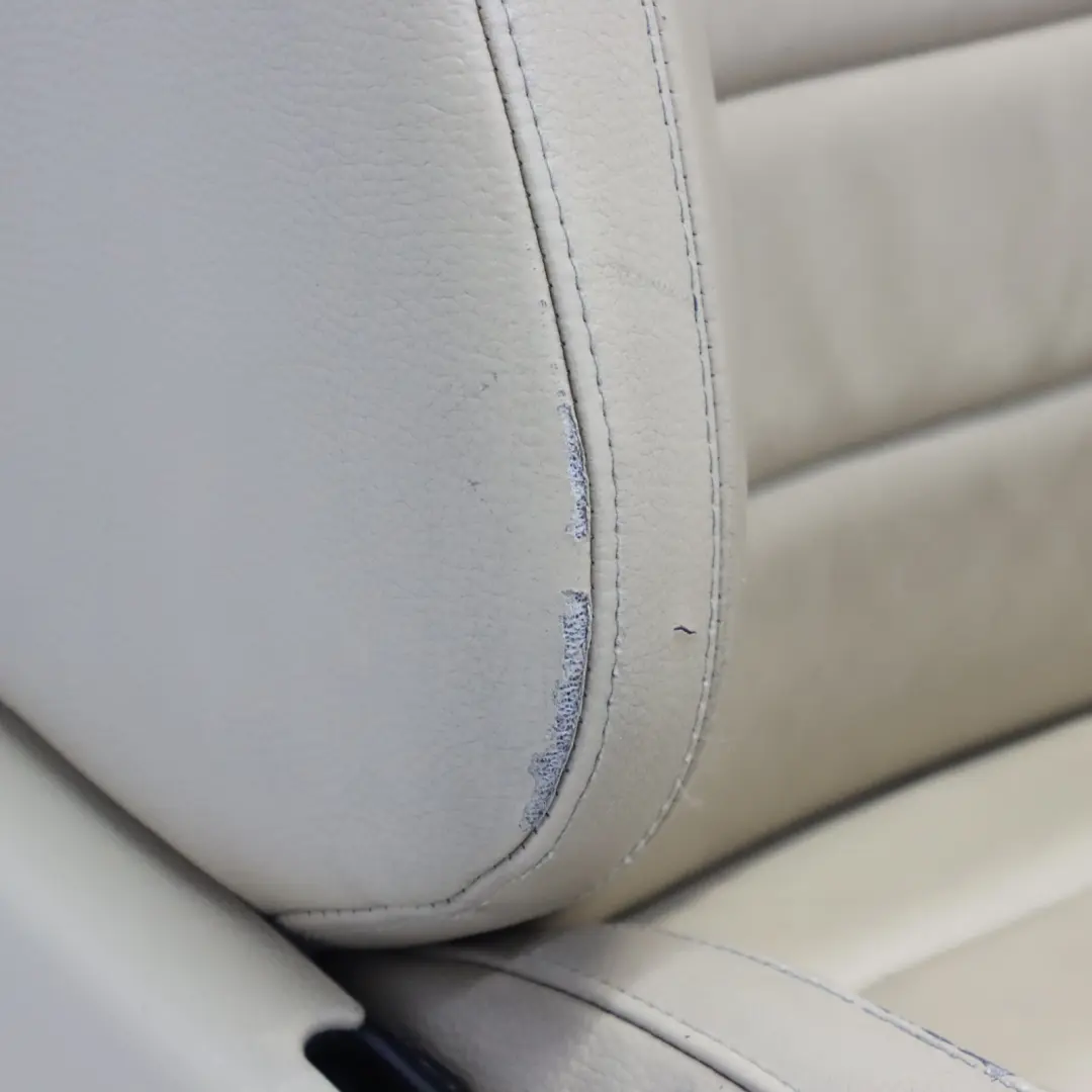 Volkswagen Touareg 7L Asiento Delantero Derecho Calefaccionado Cuero Beige - SKU 7L6881806FG-2 - Número de pieza 7L6881806FG