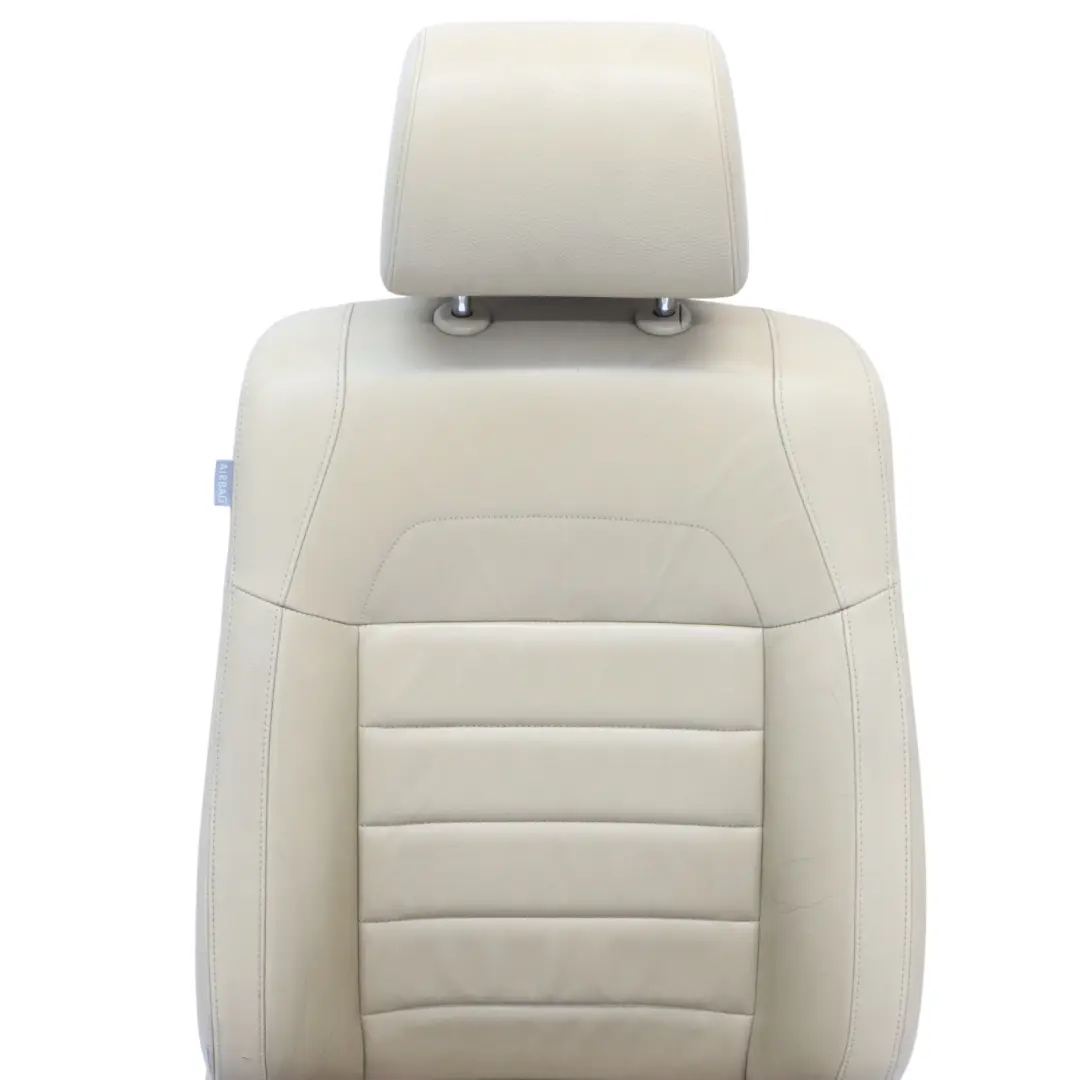 Volkswagen Touareg 7L Seat Front Right O/S Interior Heated Leather Beige - SKU 7L6881806FG-2 - Part number 7L6881806FG