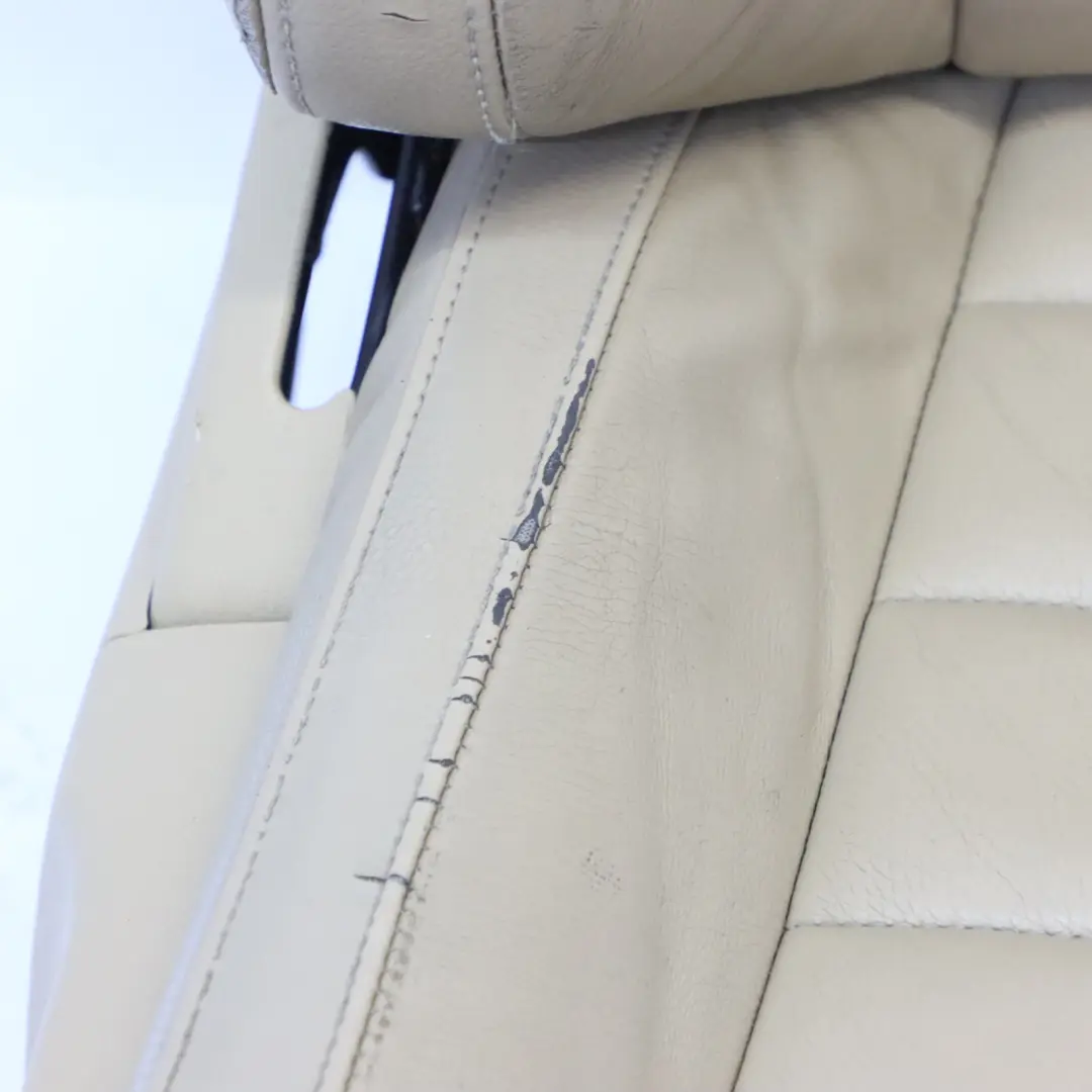 Volkswagen Touareg 7L Seat Front Right O/S Interior Heated Leather Beige - SKU 7L6881806FG-2 - Part number 7L6881806FG