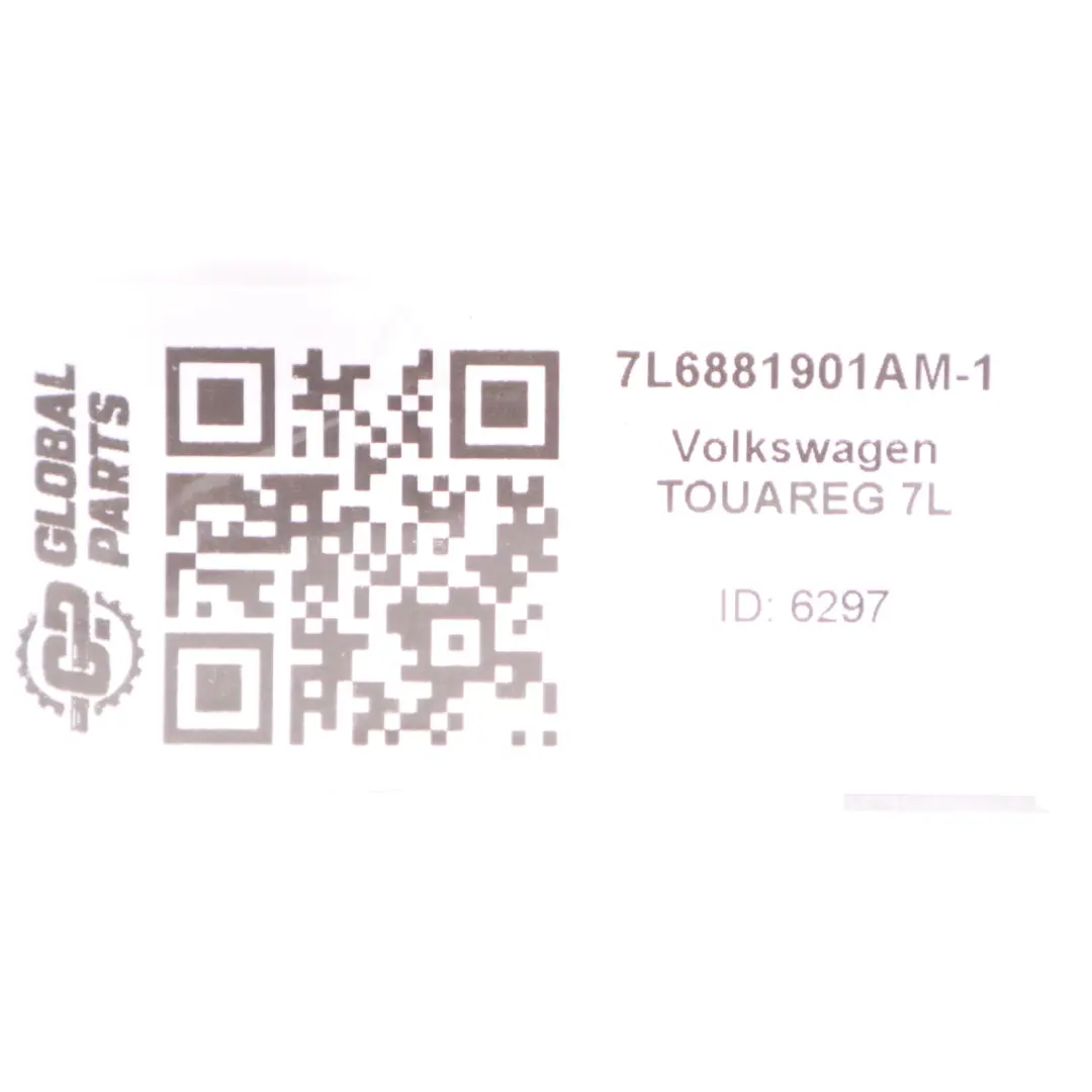 VW Volkswagen Touareg 7L Zagłówek Fotela Lewy Przód - SKU 7L6881901AM-1 - Numer Części 7L6881901AM