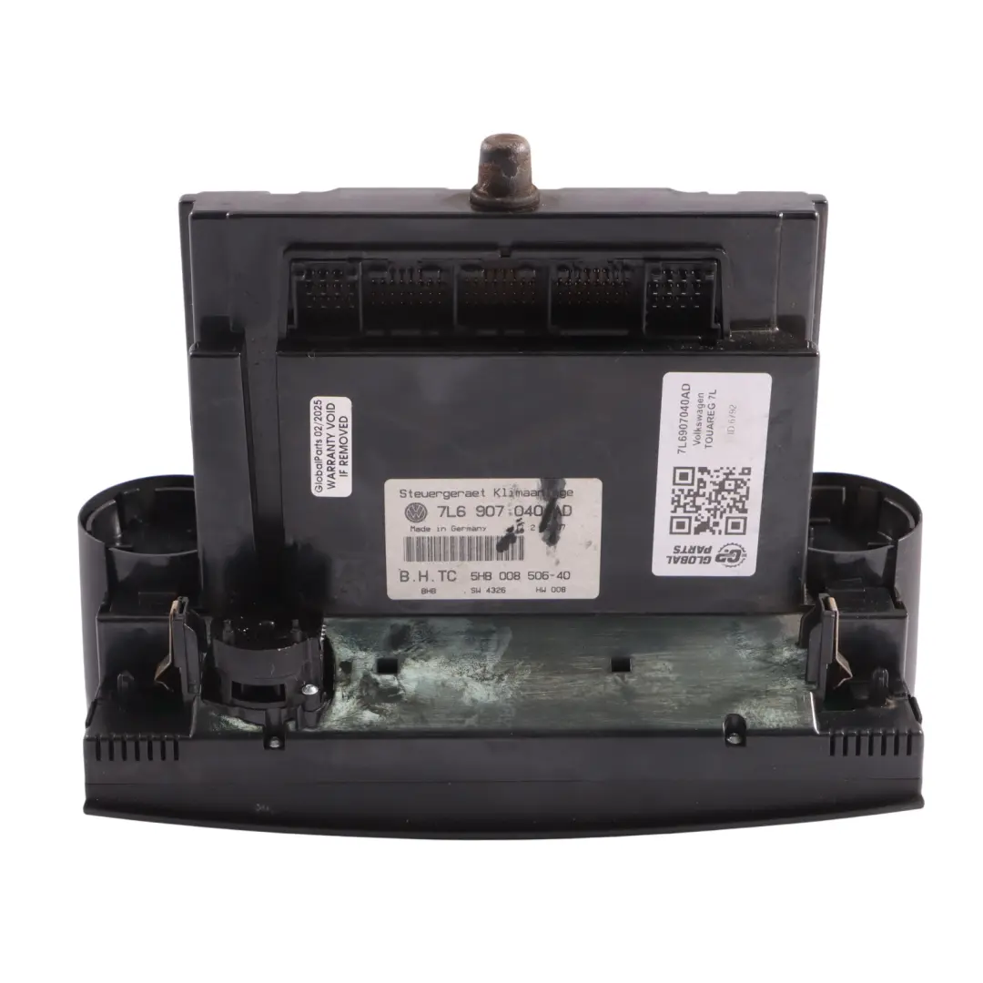 VW Touareg 7L Panneau De Commande De Chauffage À Air Conditionné - SKU 7L6907040AD - Numéro de pièce 7L6907040AD