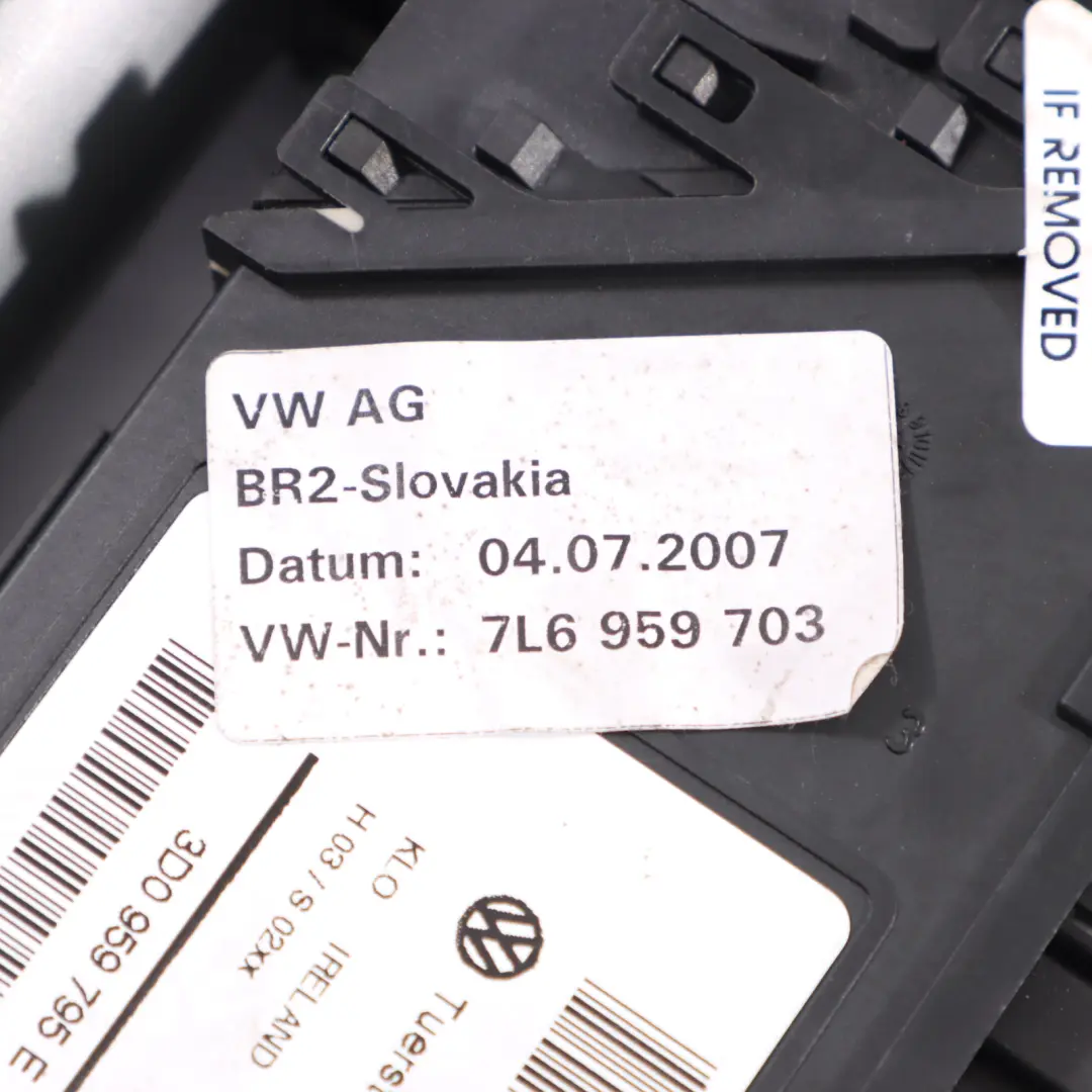 Volkswagen Touareg 7L Motor Regulador Elevalunas Trasero Izquierdo - SKU 7L6959703 - Número de pieza 7L6959703
