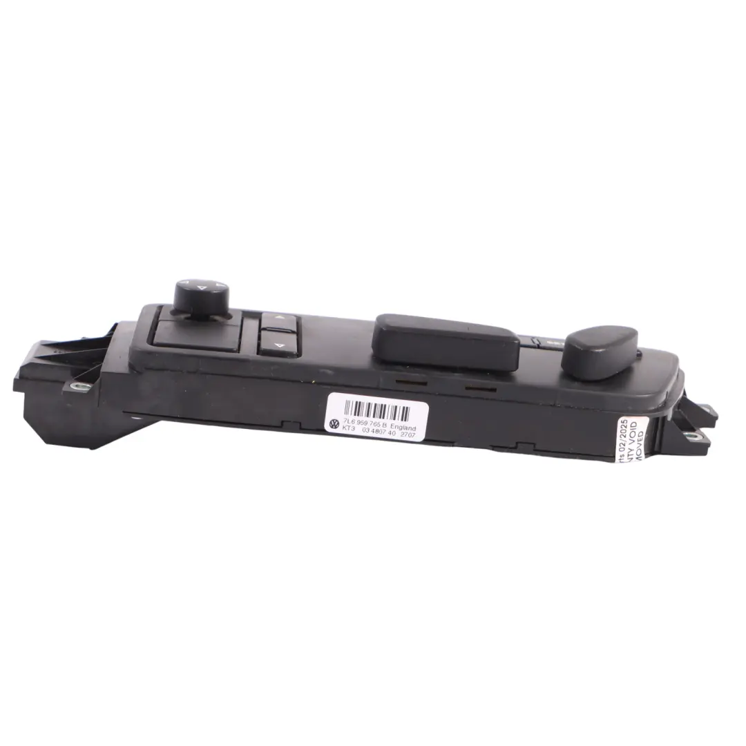 Volkswagen Touareg 7L Front Seat Adjustment Switch Left N/S Panel - SKU 7L6959765B - Part number 7L6959765B
