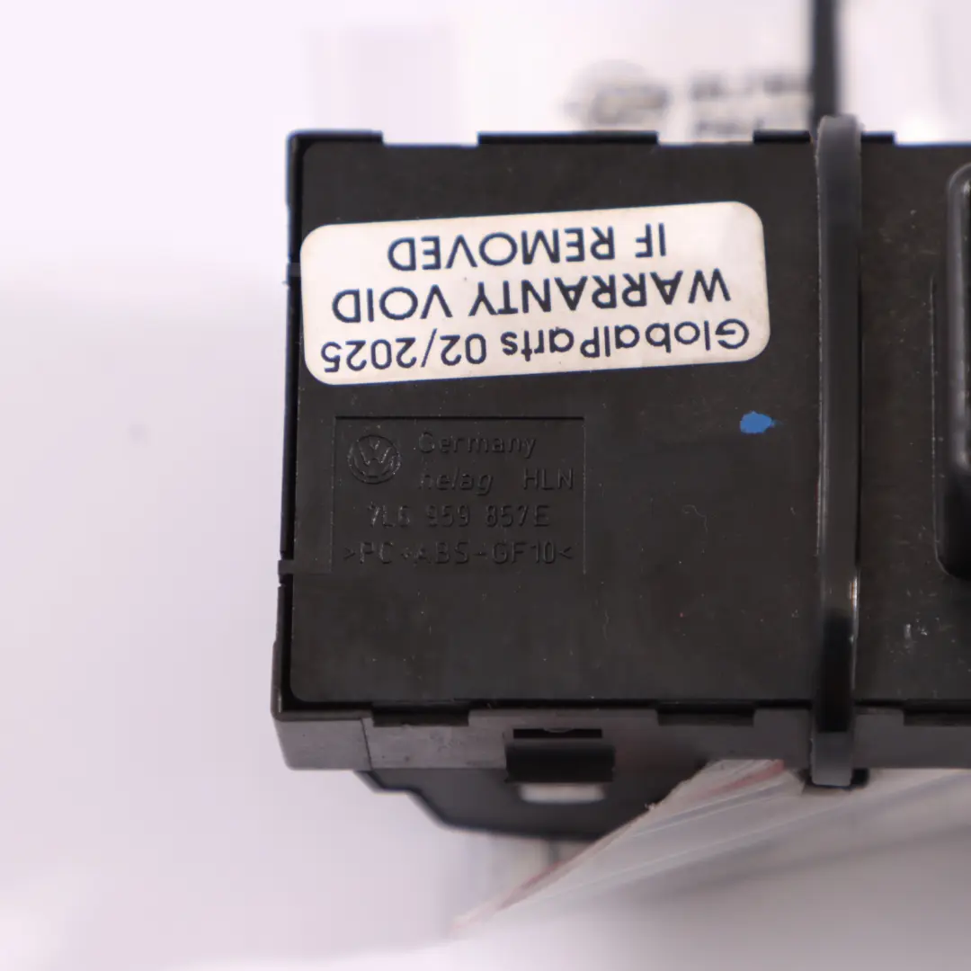 Volkswagen Touareg 7L Front Switch Window Lifter Panel Driver Side - SKU 7L6959857E - Part number 7L6959857E
