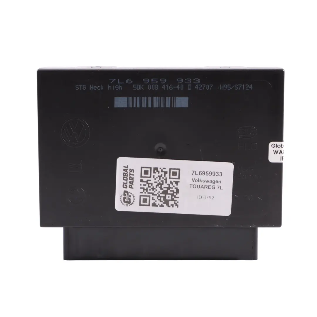 Unité Contrôle De Confort Volkswagen Touareg 7L Unité De Commande ECU pour à propos du numéro de pièce 7L6959933 Unité Contrôle De Confort Volkswagen Touareg 7L Unité De Commande ECU - SKU 7L6959933 - Numéro de pièce 7L6959933