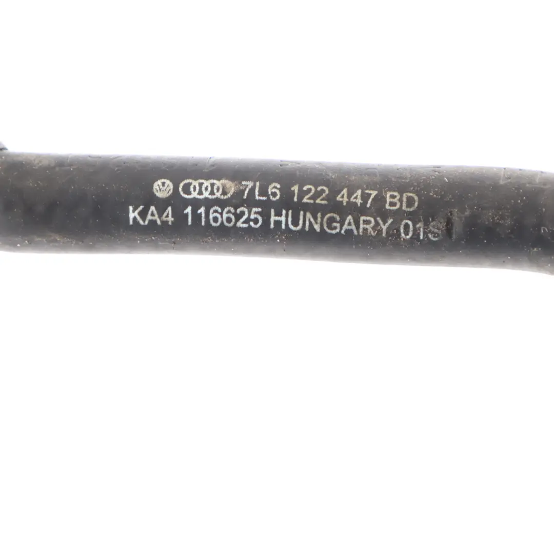 Water Hose Cooling Radiator Coolant Pipe Line to Audi Q7 4L 3.0 TDI with Part number 7L8122096 Audi Q7 4L 3.0 TDI Water Hose Cooling Radiator Coolant Pipe Line - SKU 7L8122096 - Part number 7L8122096