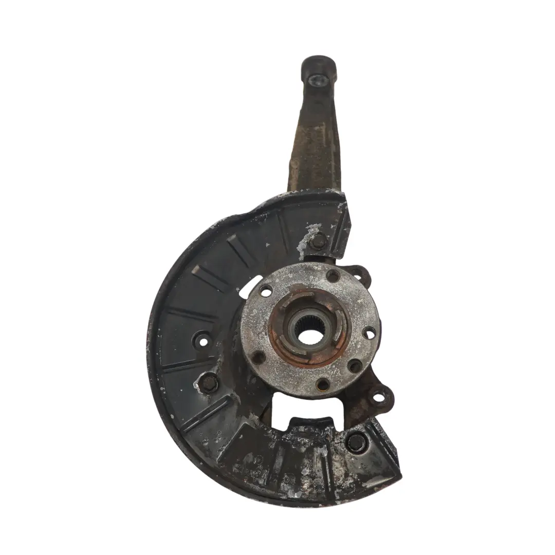 Audi Q7 4L Support de fusée de roue d'essieu avant droit - SKU 7L8407258A-1 - Numéro de pièce 7L8407258A