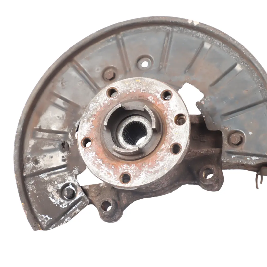 Audi Q7 4L Front Axle Stub Wheel Knuckle Carrier Mount Right O/S - SKU 7L8407258A - Part number 7L8407258A
