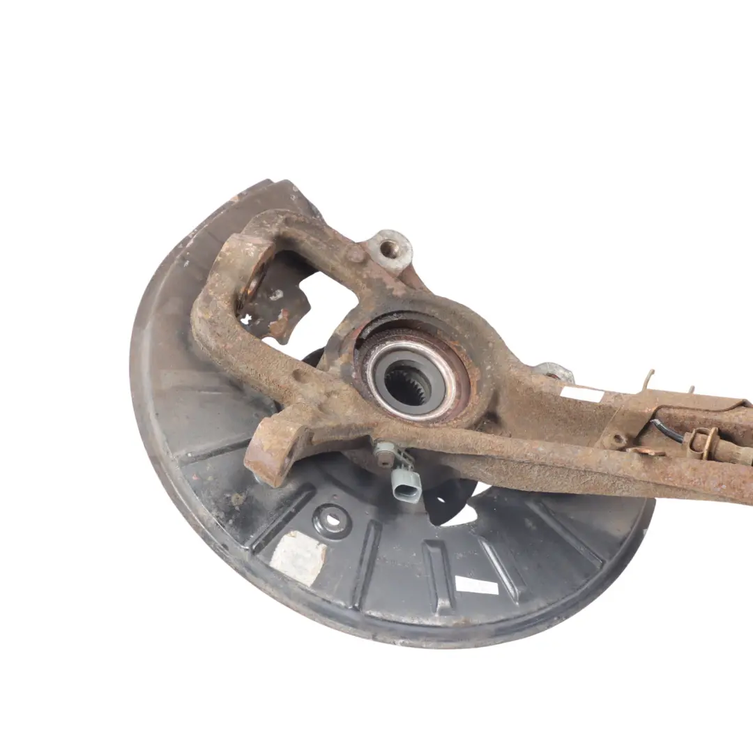 Audi Q7 4L Front Axle Stub Wheel Knuckle Carrier Mount Right O/S - SKU 7L8407258A - Part number 7L8407258A