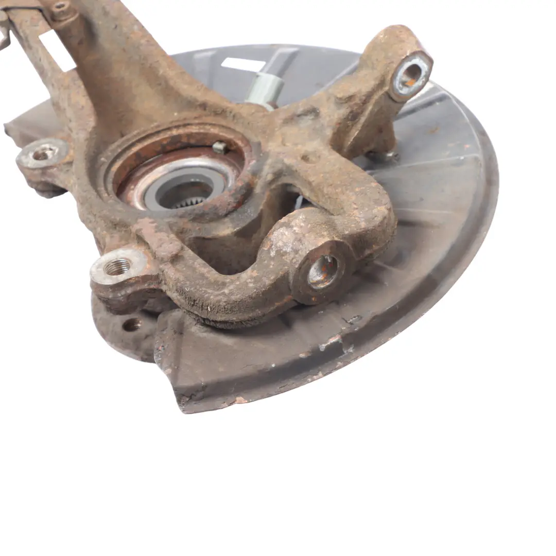 Front Axle Stub Wheel Knuckle Carrier Mount Right O/S to Audi Q7 4L with Part number 7L8407258A Audi Q7 4L Front Axle Stub Wheel Knuckle Carrier Mount Right O/S - SKU 7L8407258A - Part number 7L8407258A