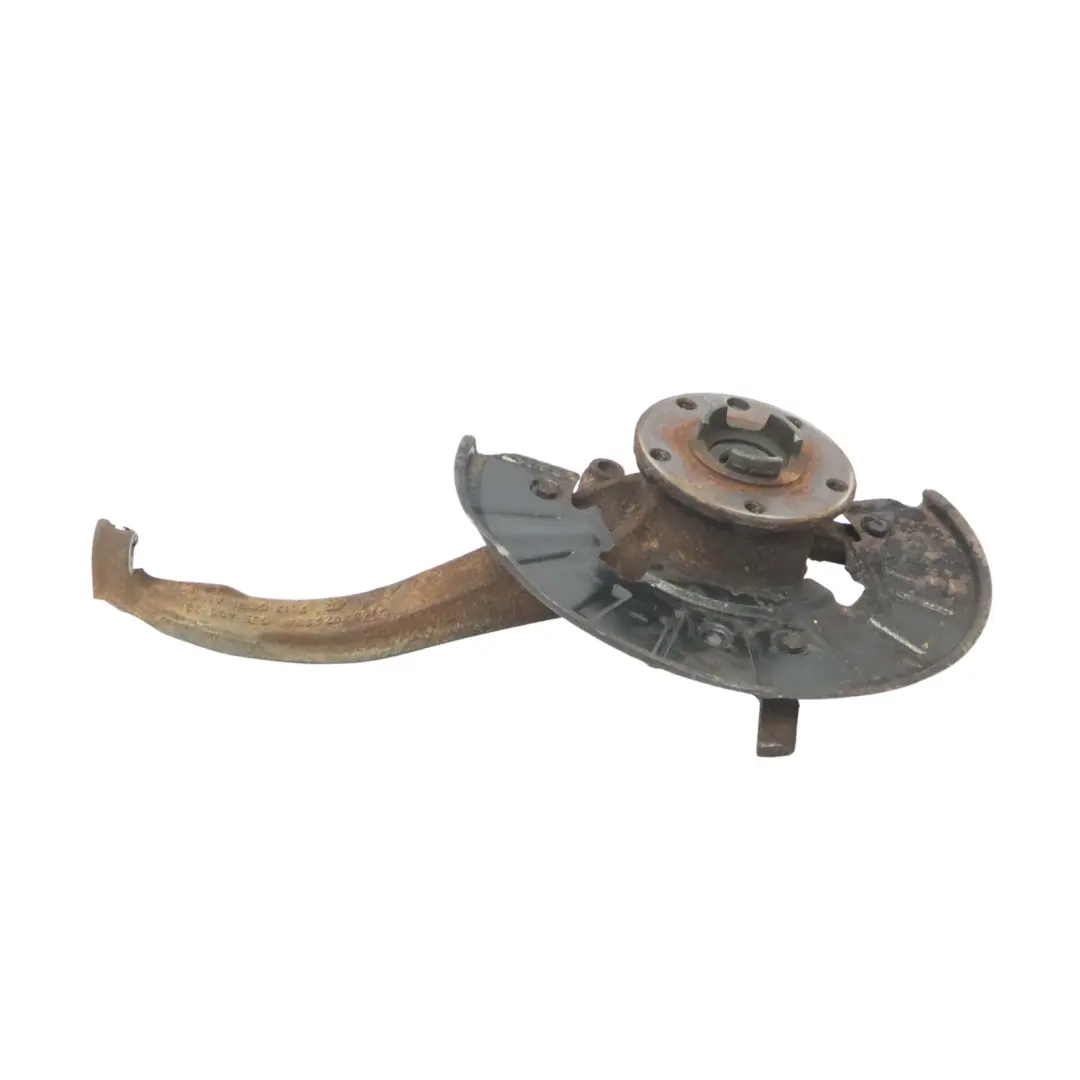 Audi Q7 4L Porte-roue avant droit Support de moyeu de roue Plaque de disque - SKU 7L8407258C - Numéro de pièce 7L8407258C