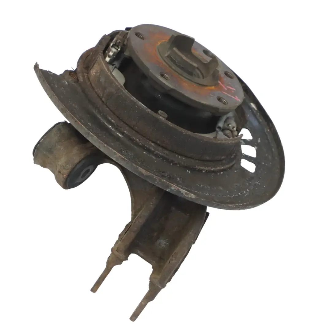 Audi Q7 4L Trasero Izquierdo Rueda Portador Nudillo Freno Disco Placa - SKU 7L8505435A-1 - Número de pieza 7L8505435A