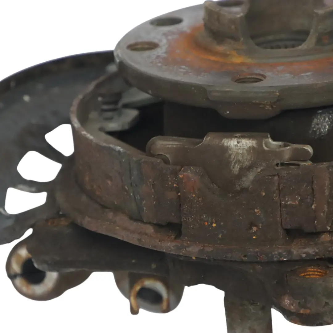 Audi Q7 4L Hinten Links Radträger Achsschenkel Bremsscheibe Teller - SKU 7L8505435A-1 - Teilenummer 7L8505435A