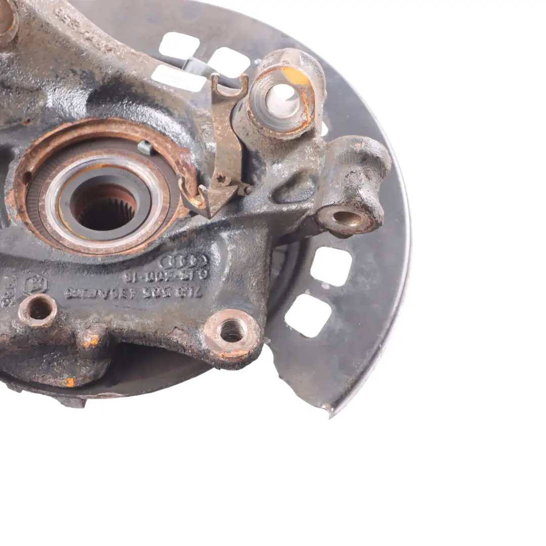 Trasero Izquierdo Rueda Portador Nudillo Freno Disco Placa para Audi Q7 4L con número de pieza 7L8505435A Audi Q7 4L Trasero Izquierdo Rueda Portador Nudillo Freno Disco Placa - SKU 7L8505435A-2 - Número de pieza 7L8505435A