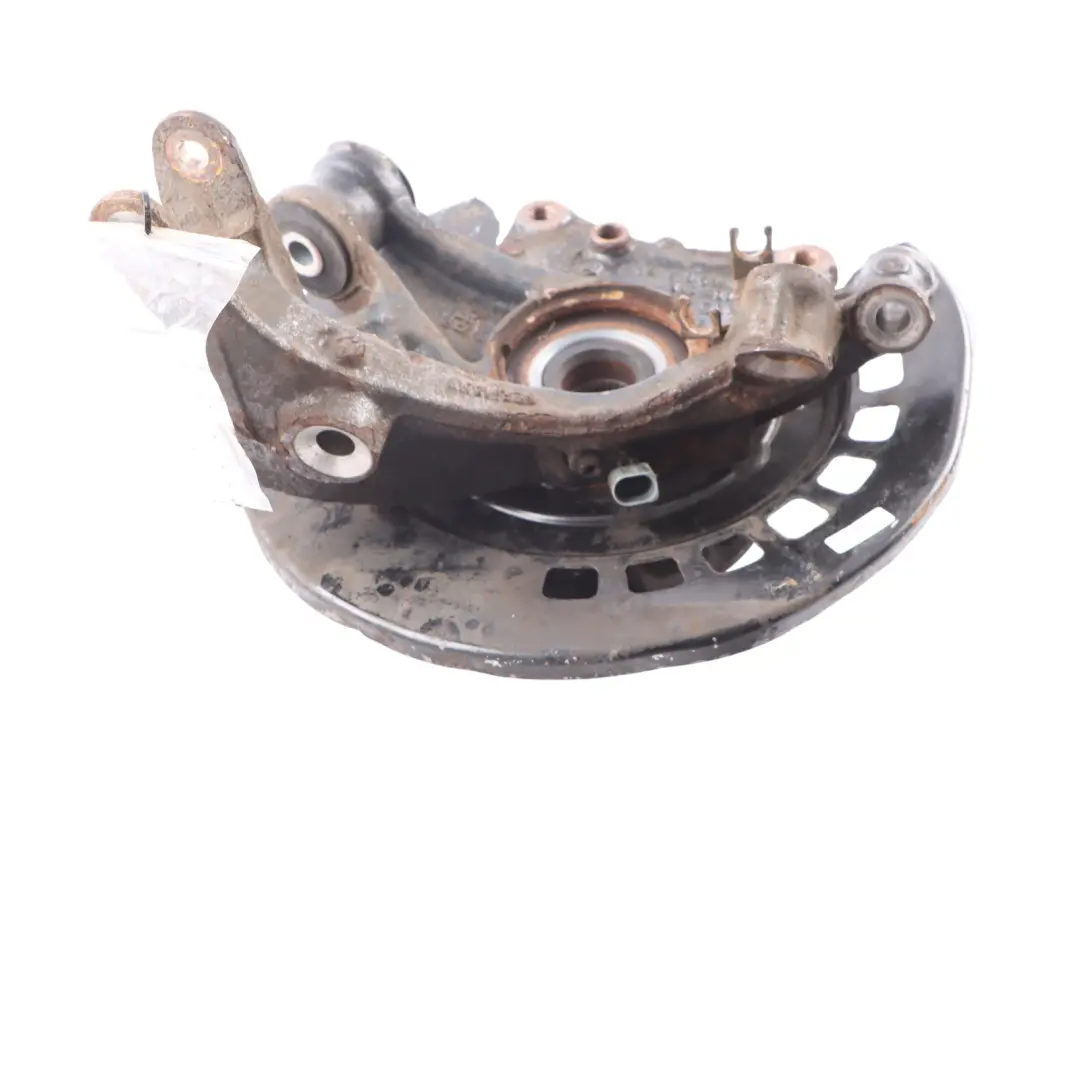 Audi Q7 4L Rear Wheel Carrier Knuckle Brake Disc Plate Right O/S - SKU 7L8505436A-2 - Part number 7L8505436A