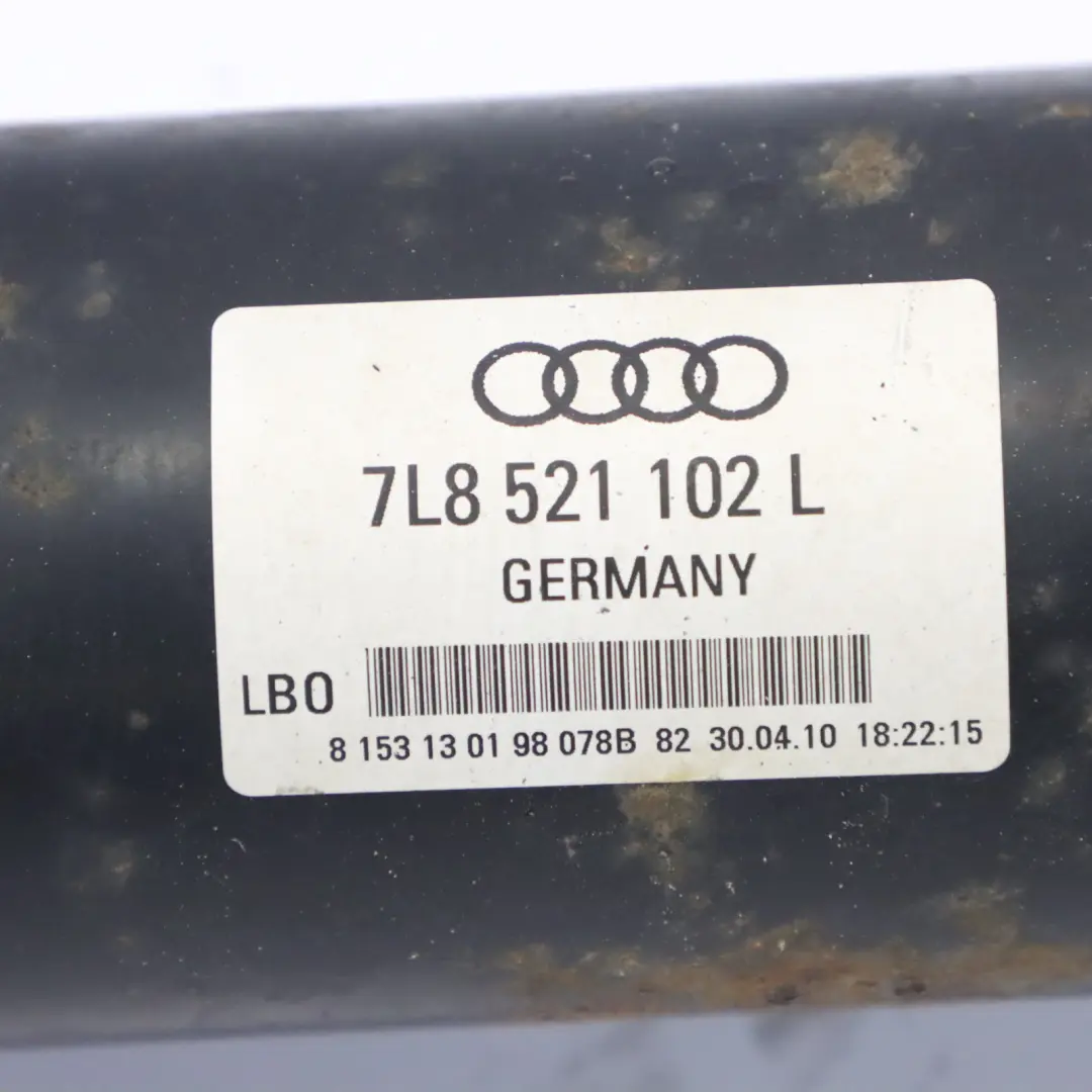 Audi Q7 4L Wał Napędowy Przedni Skrzynia Automat Benzyna - SKU 7L8521102L - Numer Części 7L8521102L
