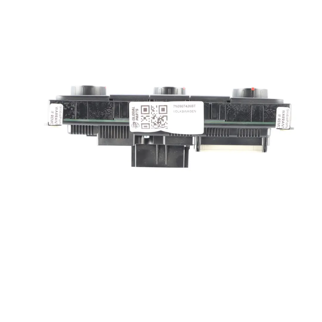 Volkswagen Passat B7 Heater Climate Control A/C Unit Switch Panel - SKU 7N0907426BT - Part number 7N0907426BT
