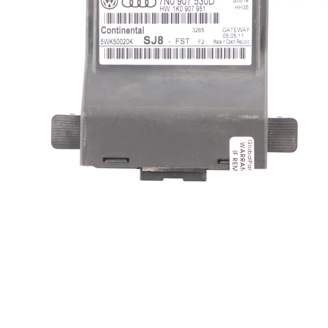 Volkswagen Touran 1T Modulo Gateway Carrozzeria Centralina ECU - SKU 7N0907530D - Numero di parte 7N0907530D