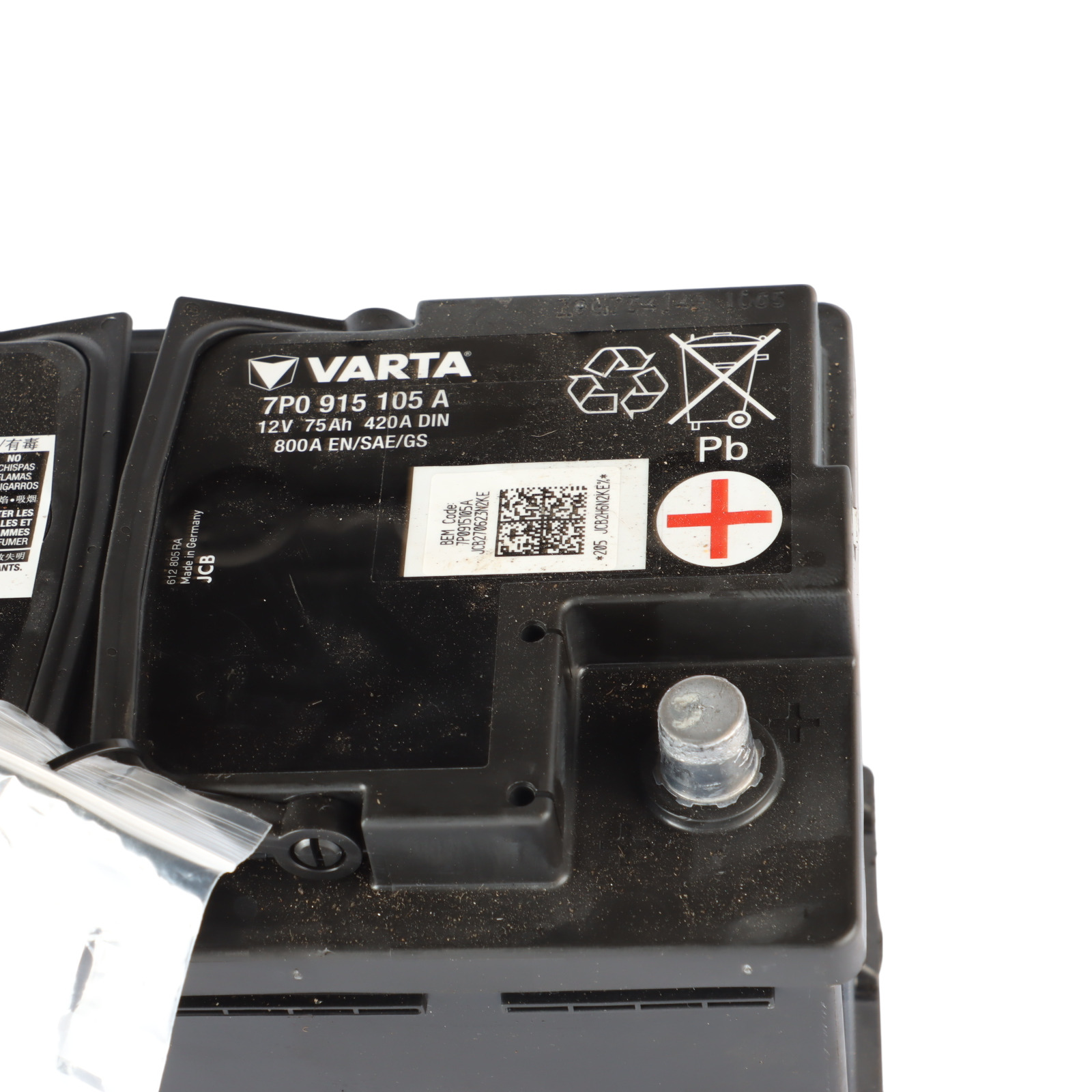 L-83] VARTA バルタ AGM 7P0 915 105 C カーバッテリー