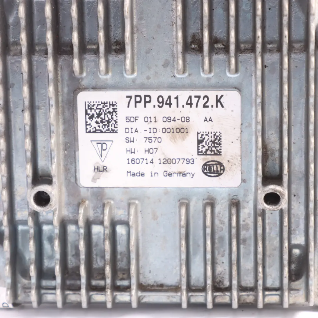 Audi A7 4G A6 C7 Martrix LED Scheinwerfer Vorschaltgerät Steuergerät - SKU 7PP941472K - Teilenummer 7PP941472K